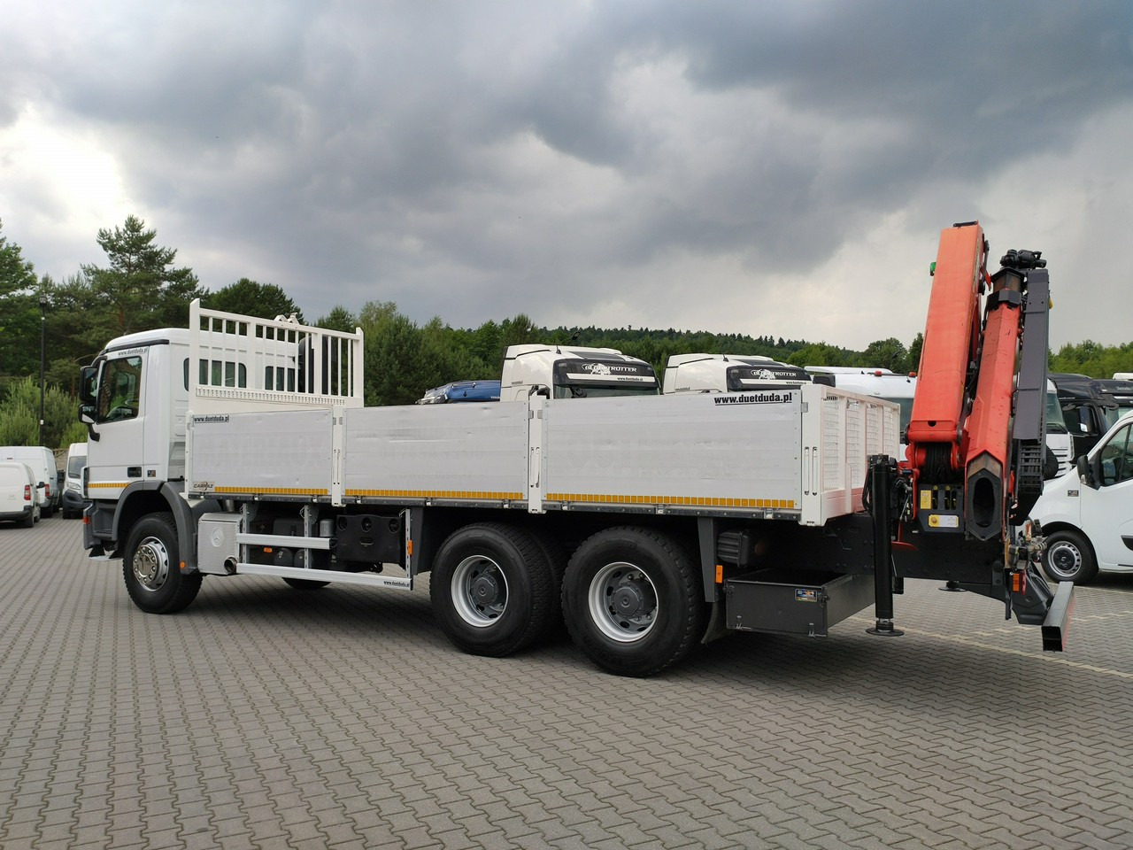 Mercedes Actros 2636 6x4 HDS Palfinger PK 18002-EH Rotato - Nákladní automobil valníkový/ Plošinový, Auto s hydraulickou rukou: obrázek 4 Mercedes Actros 2636 6x4 HDS Palfinger PK 18002-EH Rotato - Nákladní automobil valníkový/ Plošinový, Auto s hydraulickou rukou: obrázek 4