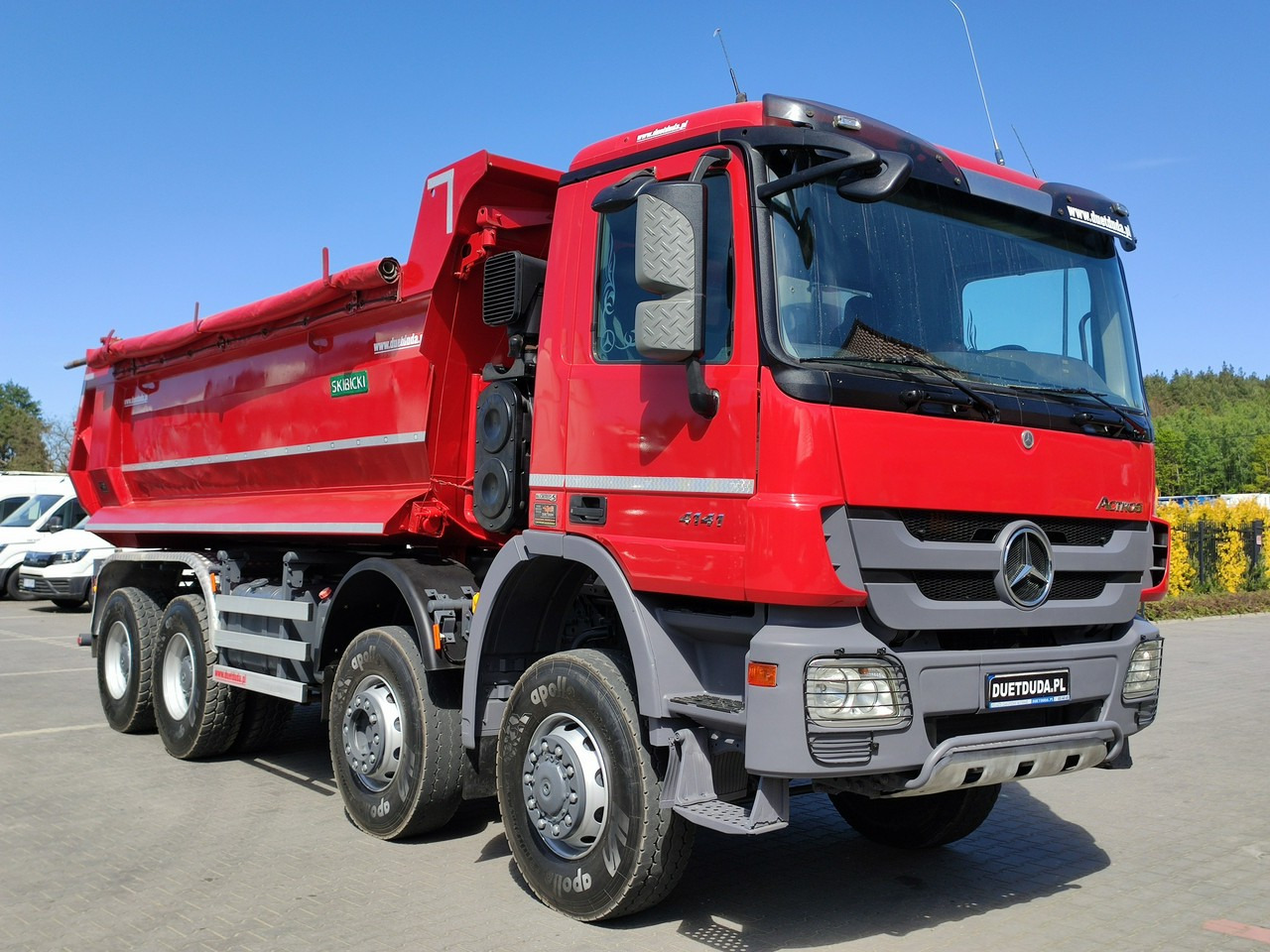 Mercedes Actros 4141 8x6 Wywrot SKIBICKI Automat EPS ze Sprzegłem !!! - Sklápěč: obrázek 2 Mercedes Actros 4141 8x6 Wywrot SKIBICKI Automat EPS ze Sprzegłem !!! - Sklápěč: obrázek 2