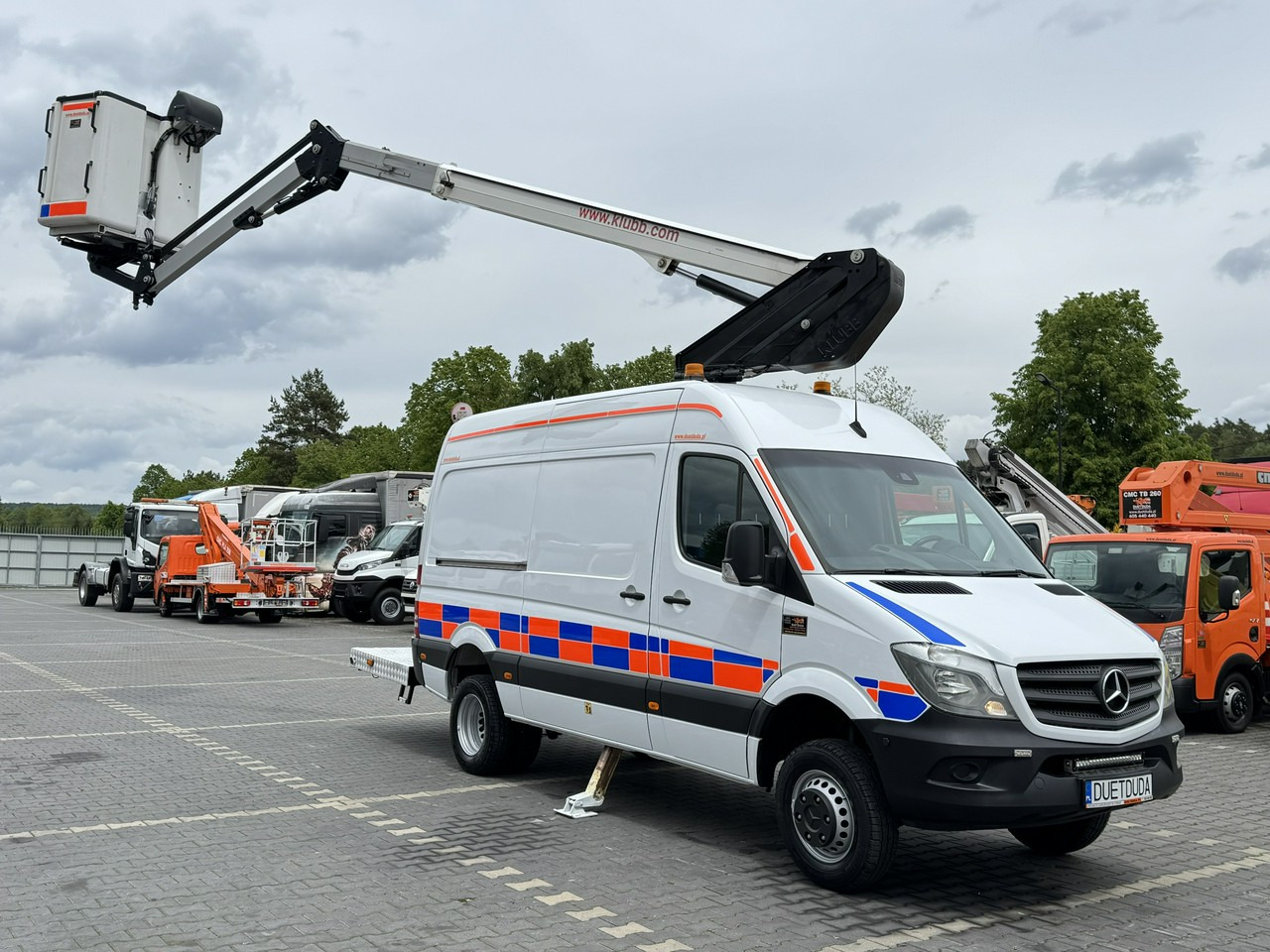 Mercedes Sprinter Zwyżka Podnośnik Koszowy KLUBB K42P UDT WUMAG GSR - Autoplošina: obrázek 3 Mercedes Sprinter Zwyżka Podnośnik Koszowy KLUBB K42P UDT WUMAG GSR - Autoplošina: obrázek 3