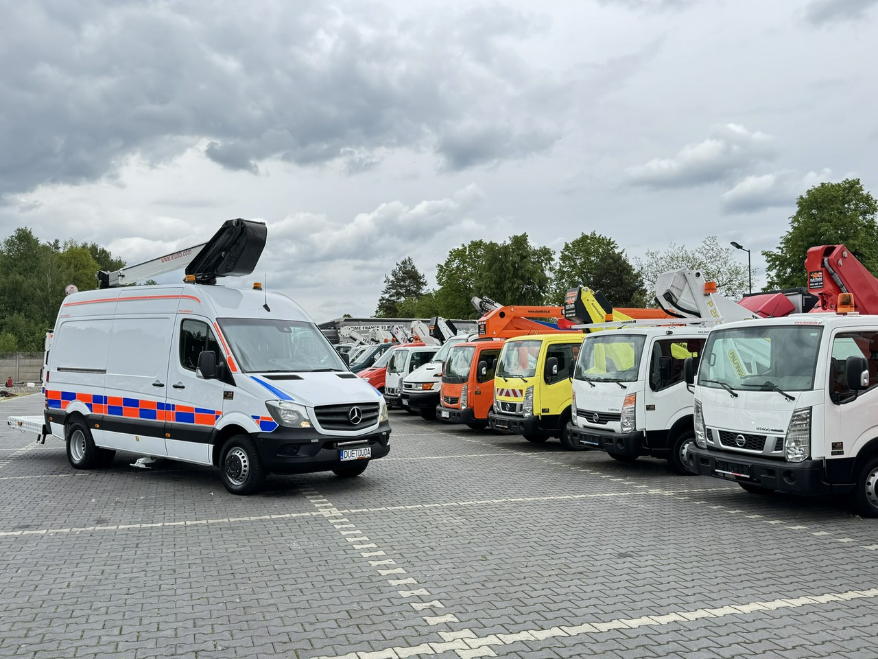 Mercedes Sprinter Zwyżka Podnośnik Koszowy KLUBB K42P UDT WUMAG GSR - Autoplošina: obrázek 1 Mercedes Sprinter Zwyżka Podnośnik Koszowy KLUBB K42P UDT WUMAG GSR - Autoplošina: obrázek 1