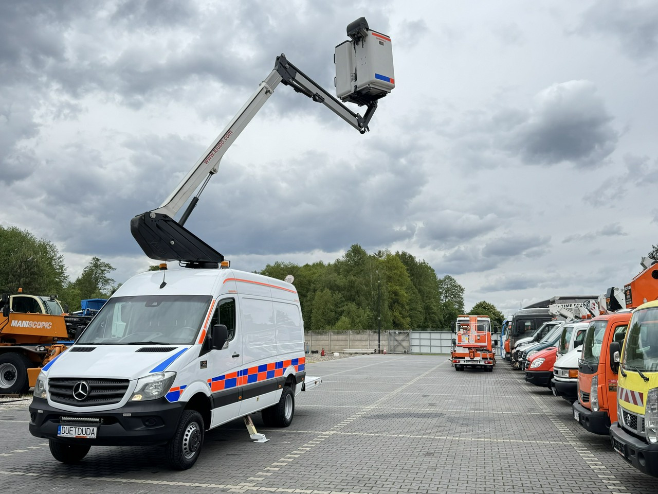 Mercedes Sprinter Zwyżka Podnośnik Koszowy KLUBB K42P UDT WUMAG GSR - Autoplošina: obrázek 2 Mercedes Sprinter Zwyżka Podnośnik Koszowy KLUBB K42P UDT WUMAG GSR - Autoplošina: obrázek 2