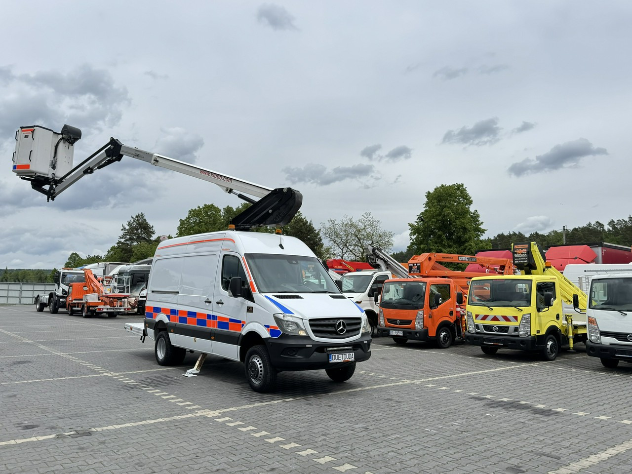 Mercedes Sprinter Zwyżka Podnośnik Koszowy KLUBB K42P UDT WUMAG GSR - Autoplošina: obrázek 5 Mercedes Sprinter Zwyżka Podnośnik Koszowy KLUBB K42P UDT WUMAG GSR - Autoplošina: obrázek 5