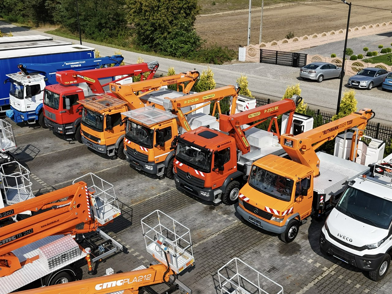 Mercedes Vario 814 D 4x4 Zwyżka RUTHMANN STEIGER T220 Podnośnik Koszowy - Autoplošina: obrázek 1 Mercedes Vario 814 D 4x4 Zwyżka RUTHMANN STEIGER T220 Podnośnik Koszowy - Autoplošina: obrázek 1
