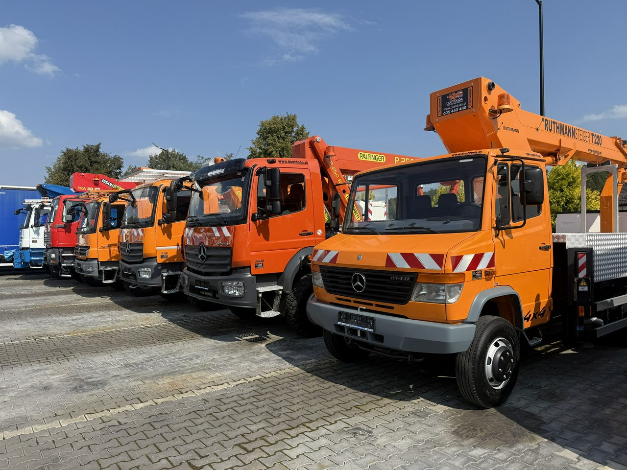 Mercedes Vario 814 D 4x4 Zwyżka RUTHMANN STEIGER T220 Podnośnik Koszowy - Autoplošina: obrázek 3 Mercedes Vario 814 D 4x4 Zwyżka RUTHMANN STEIGER T220 Podnośnik Koszowy - Autoplošina: obrázek 3