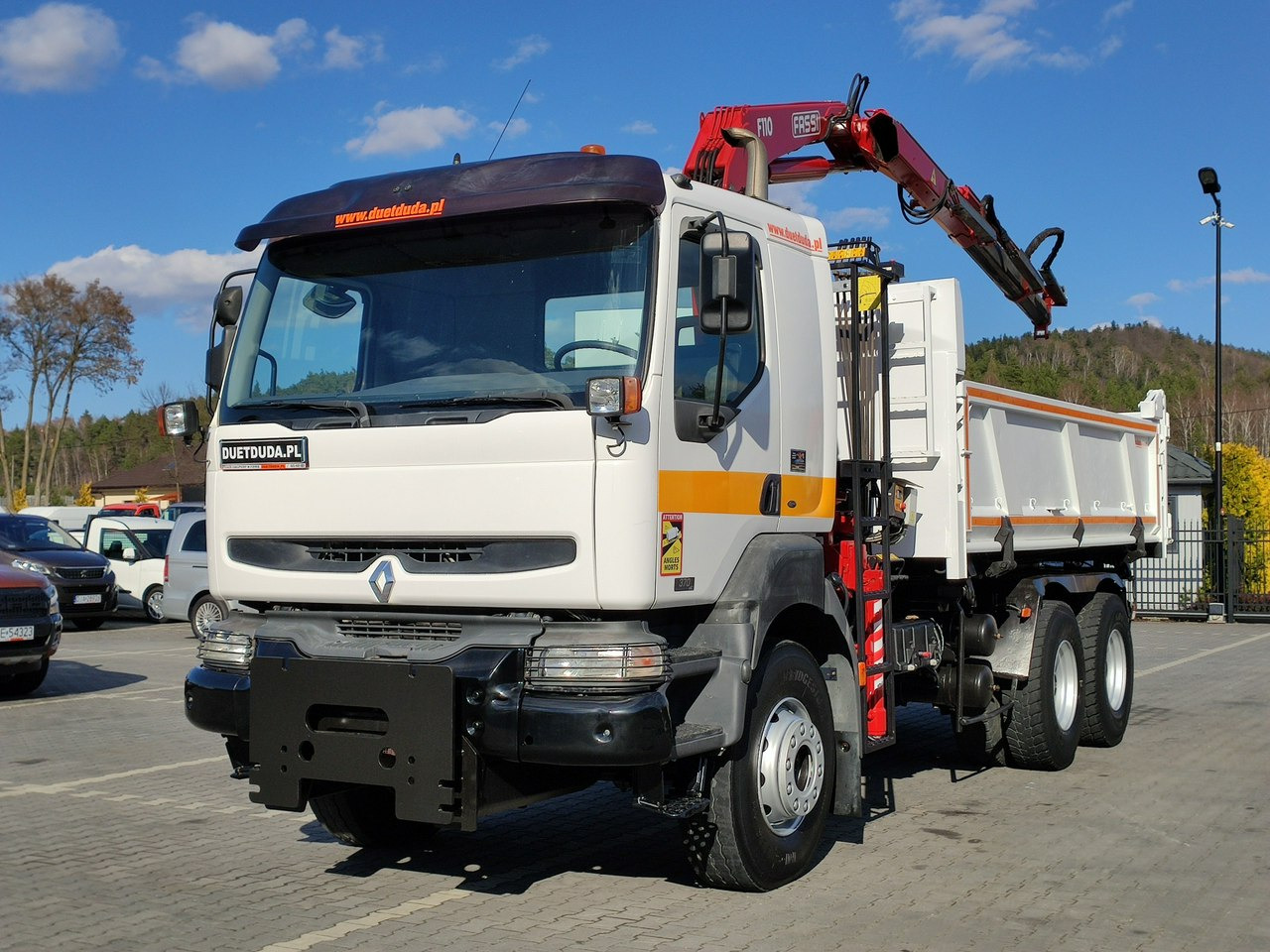 Renault Kerax 26.370 6x4 Mocny HDS FASSI F110 - Sklápěč, Auto s hydraulickou rukou: obrázek 2 Renault Kerax 26.370 6x4 Mocny HDS FASSI F110 - Sklápěč, Auto s hydraulickou rukou: obrázek 2