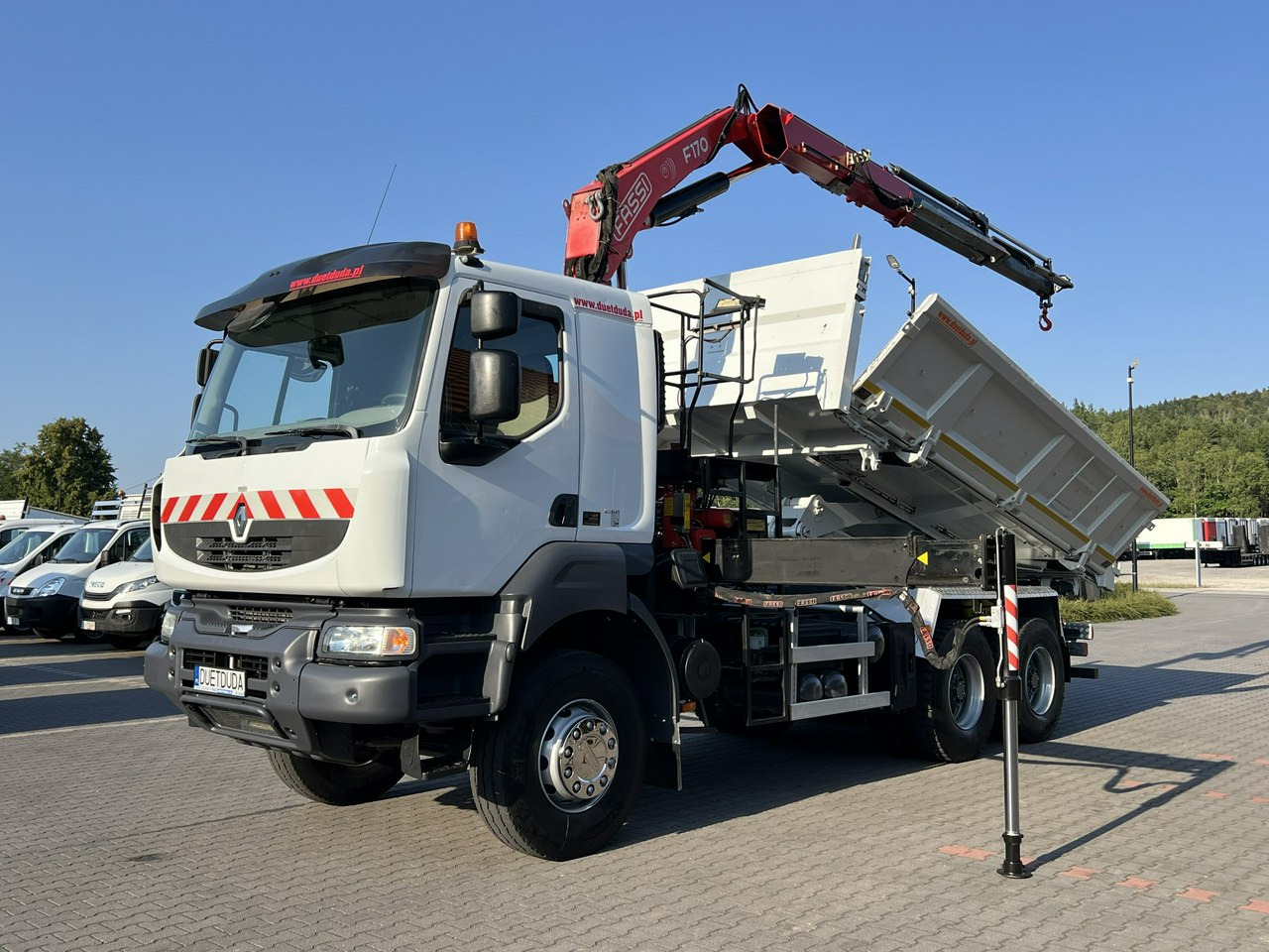 Renault Kerax 26.390 6x4 Mocny HDS FASSI F170 Sterowanie Radiowe - Sklápěč, Auto s hydraulickou rukou: obrázek 2 Renault Kerax 26.390 6x4 Mocny HDS FASSI F170 Sterowanie Radiowe - Sklápěč, Auto s hydraulickou rukou: obrázek 2