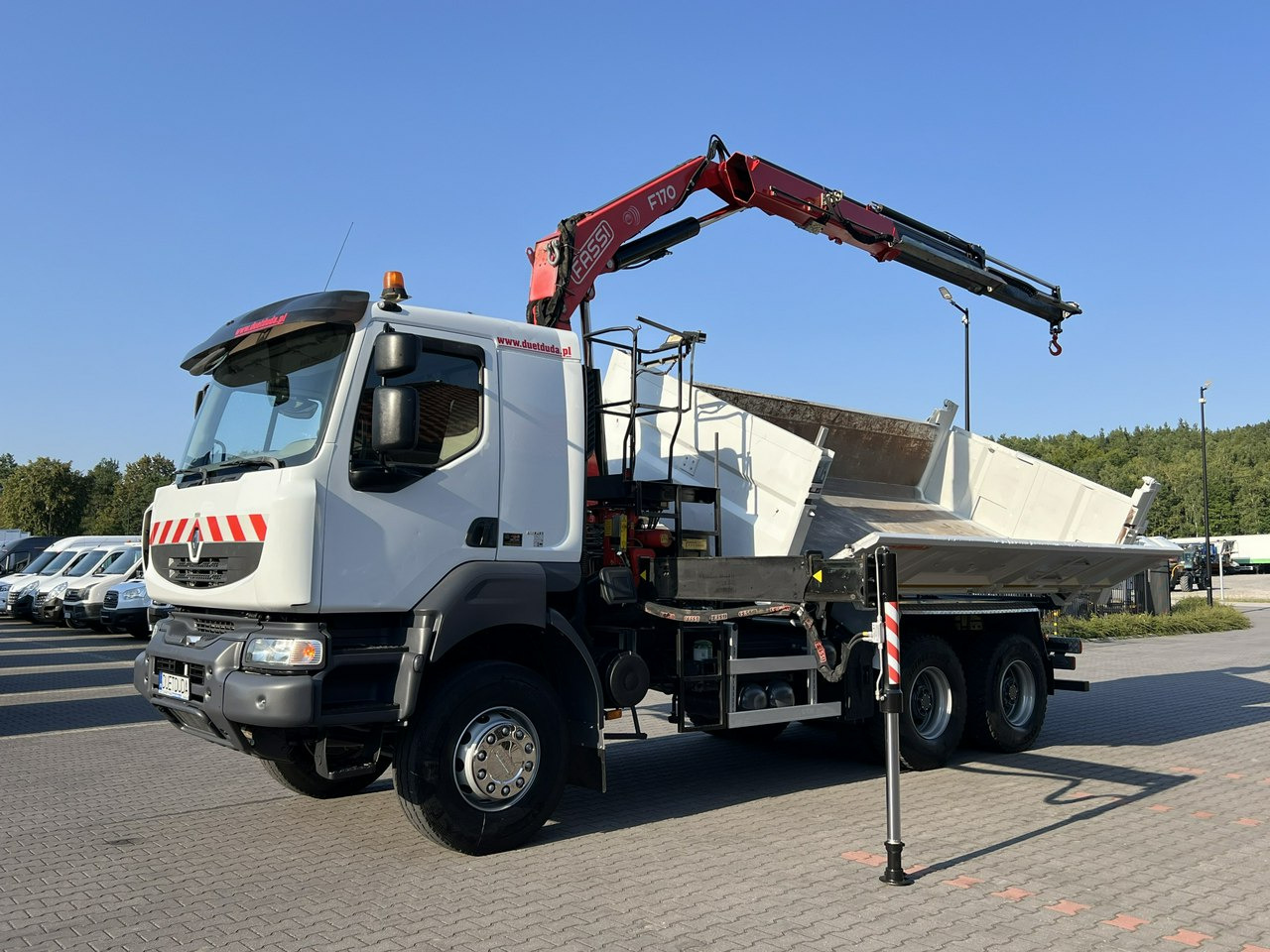 Renault Kerax 26.390 6x4 Mocny HDS FASSI F170 Sterowanie Radiowe - Sklápěč, Auto s hydraulickou rukou: obrázek 3 Renault Kerax 26.390 6x4 Mocny HDS FASSI F170 Sterowanie Radiowe - Sklápěč, Auto s hydraulickou rukou: obrázek 3