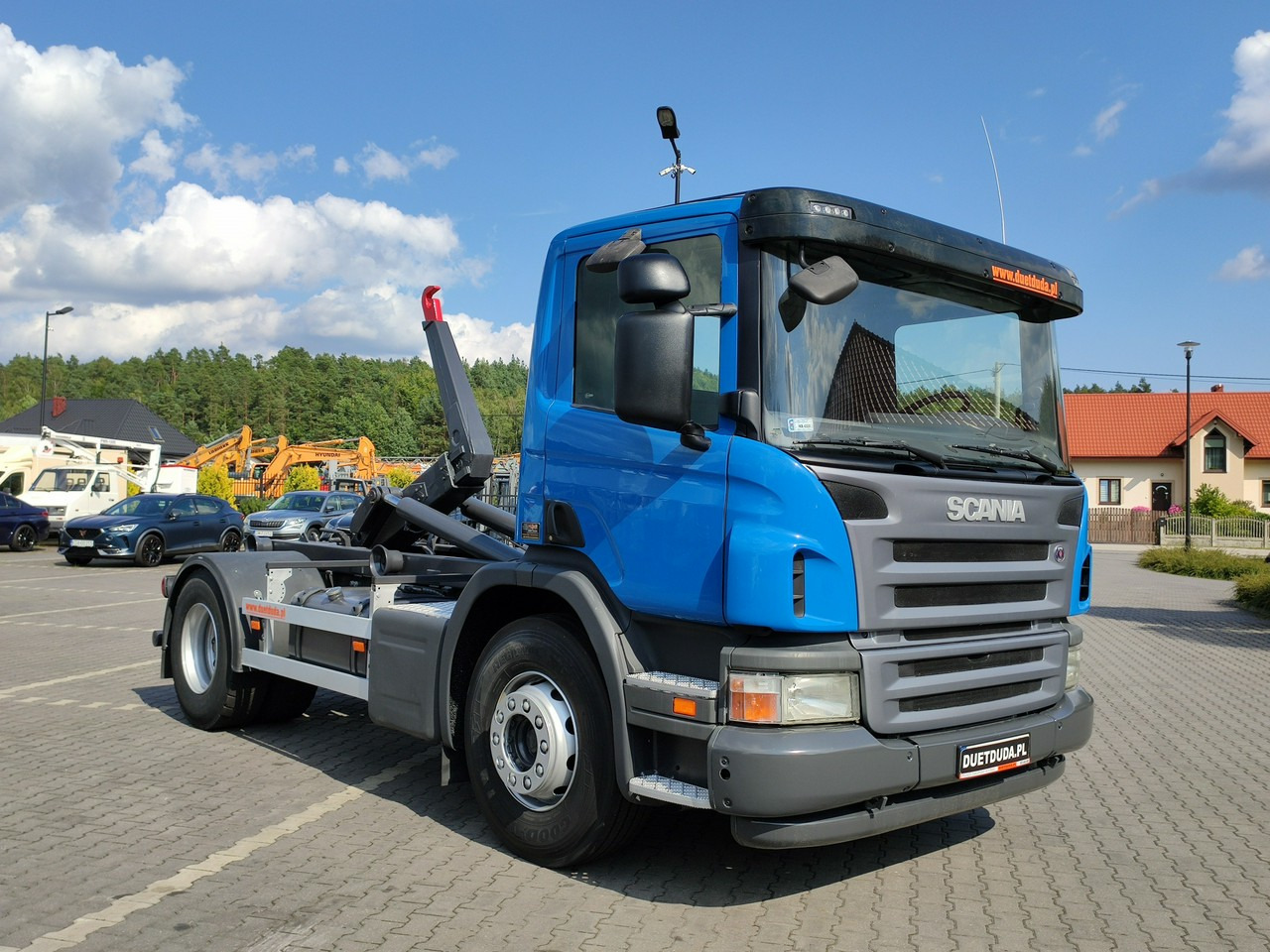 Scania P 280 N321 EURO 5 Hakowiec Hak 4x2 SKIBICKI - Hákový nosič kontejnerů: obrázek 3 Scania P 280 N321 EURO 5 Hakowiec Hak 4x2 SKIBICKI - Hákový nosič kontejnerů: obrázek 3