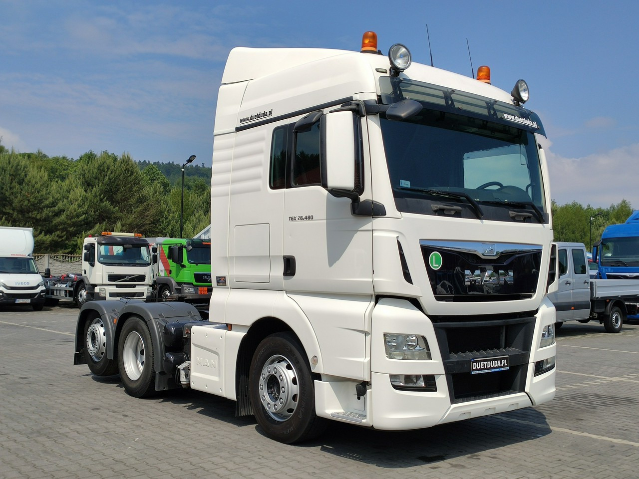 MAN TGX 26.480 E6 XLX 6x2 - Tahač: obrázek 1 MAN TGX 26.480 E6 XLX 6x2 - Tahač: obrázek 1