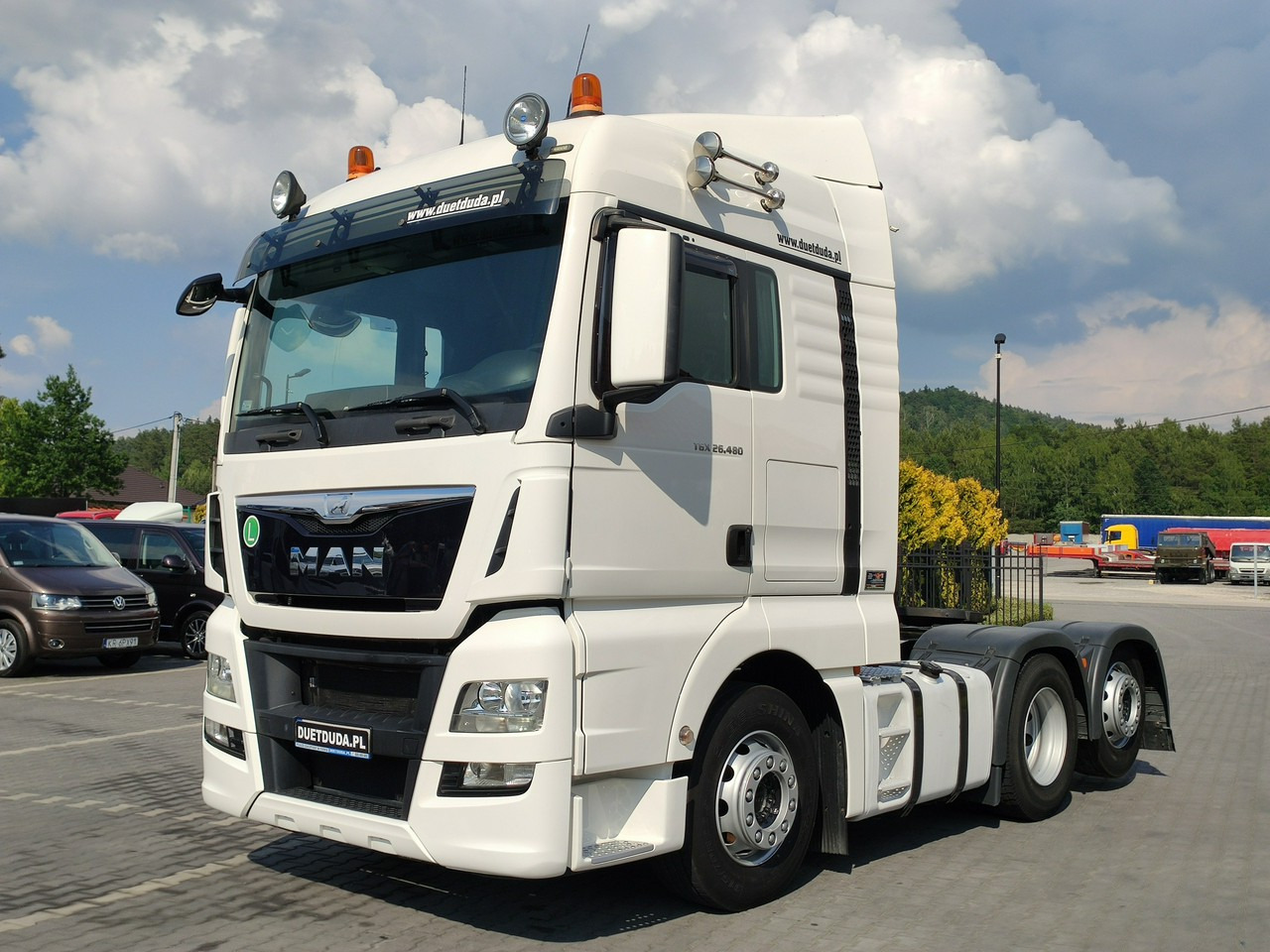 MAN TGX 26.480 E6 XLX 6x2 - Tahač: obrázek 2 MAN TGX 26.480 E6 XLX 6x2 - Tahač: obrázek 2
