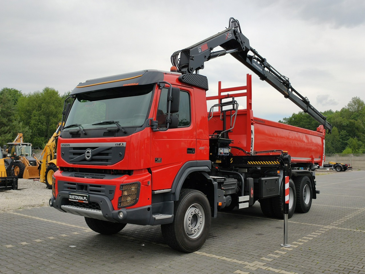 Volvo FMX 410 6x4 13L HDS Radiowy Hydroburta - Sklápěč, Auto s hydraulickou rukou: obrázek 1 Volvo FMX 410 6x4 13L HDS Radiowy Hydroburta - Sklápěč, Auto s hydraulickou rukou: obrázek 1