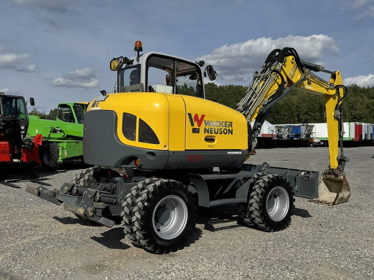 Wacker Neuson EW100 Pług + Podpory 10 ton Szybkozłącze Klimatyzacja - Kolesové rýpadlo: obrázek 2 Wacker Neuson EW100 Pług + Podpory 10 ton Szybkozłącze Klimatyzacja - Kolesové rýpadlo: obrázek 2
