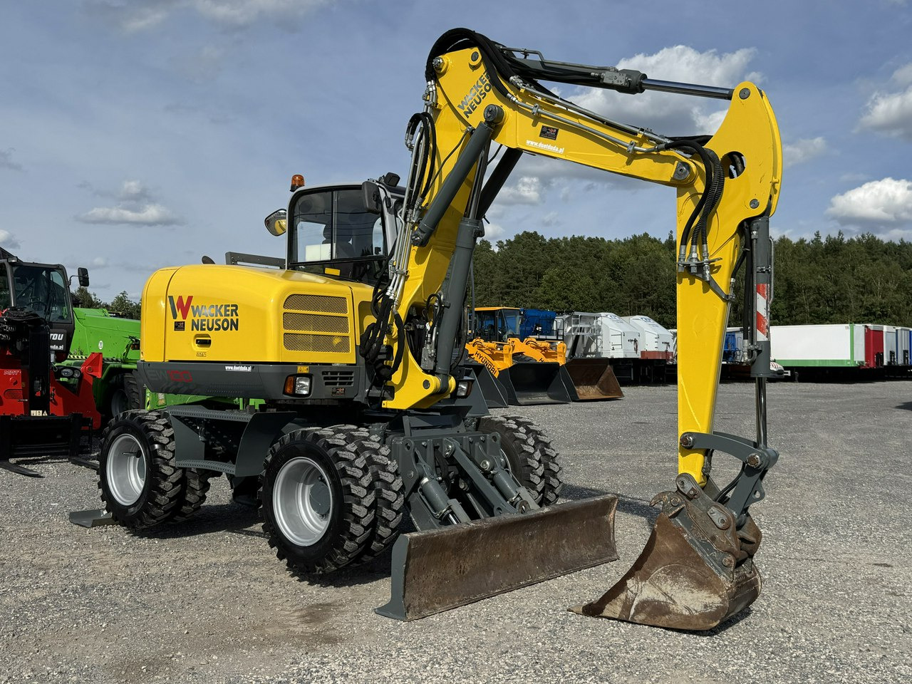 Wacker Neuson EW100 Pług + Podpory 10 ton Szybkozłącze Klimatyzacja - Kolesové rýpadlo: obrázek 5 Wacker Neuson EW100 Pług + Podpory 10 ton Szybkozłącze Klimatyzacja - Kolesové rýpadlo: obrázek 5