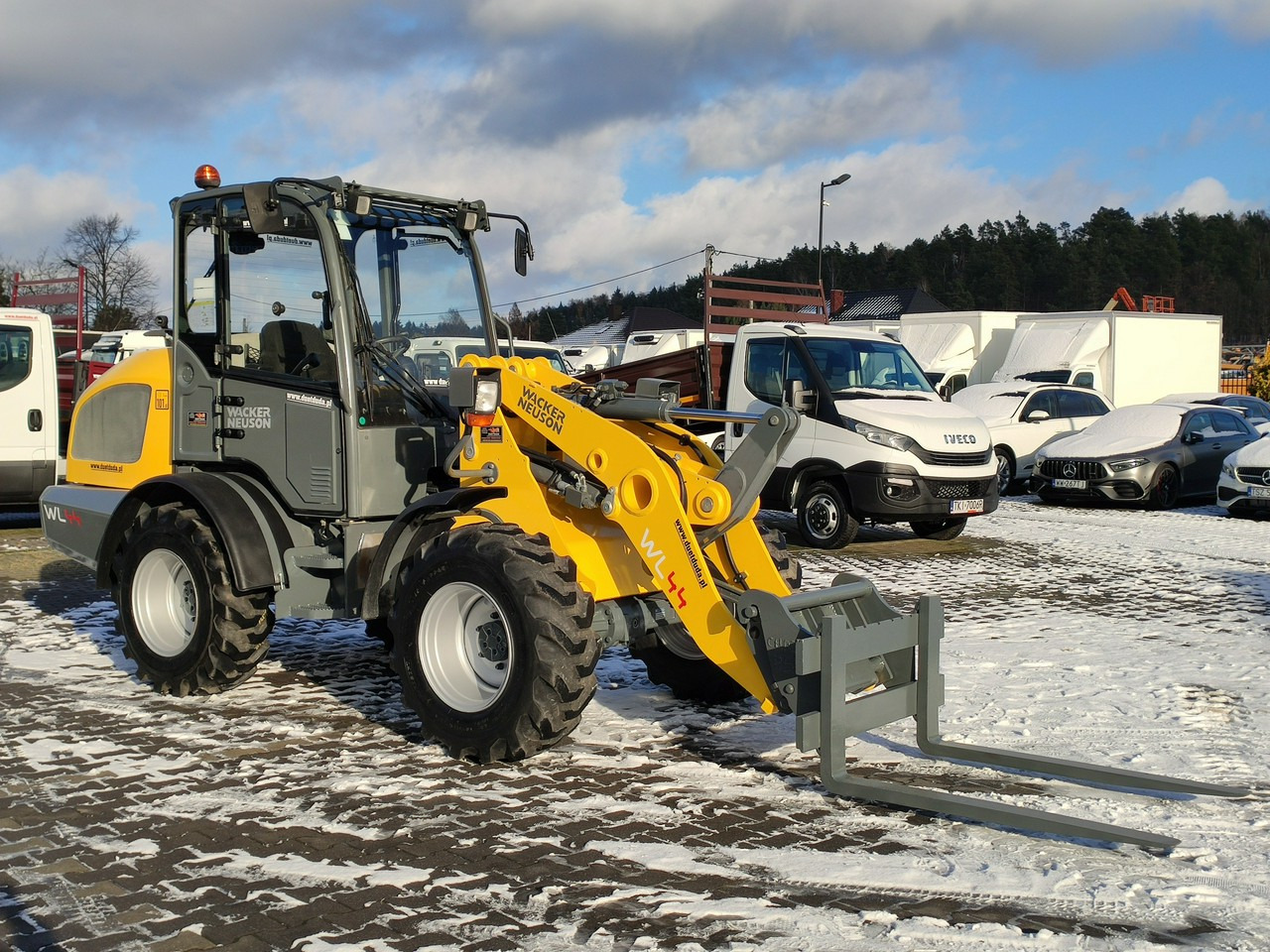 Wacker Neuson WL 44 Łyżka krokodyl+widły Super Stan !!! - Kolový nakladač: obrázek 2 Wacker Neuson WL 44 Łyżka krokodyl+widły Super Stan !!! - Kolový nakladač: obrázek 2
