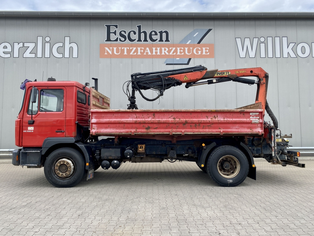 MAN 18.285 MC / Palfinger PK 9501 - Sklápěč, Auto s hydraulickou rukou: obrázek 3 MAN 18.285 MC / Palfinger PK 9501 - Sklápěč, Auto s hydraulickou rukou: obrázek 3