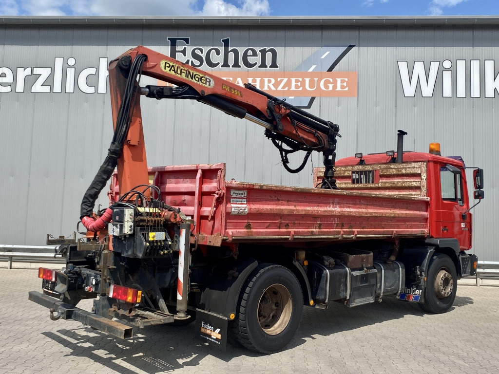 Sklápěč, Auto s hydraulickou rukou MAN 18.285 MC / Palfinger PK 9501: obrázek 6