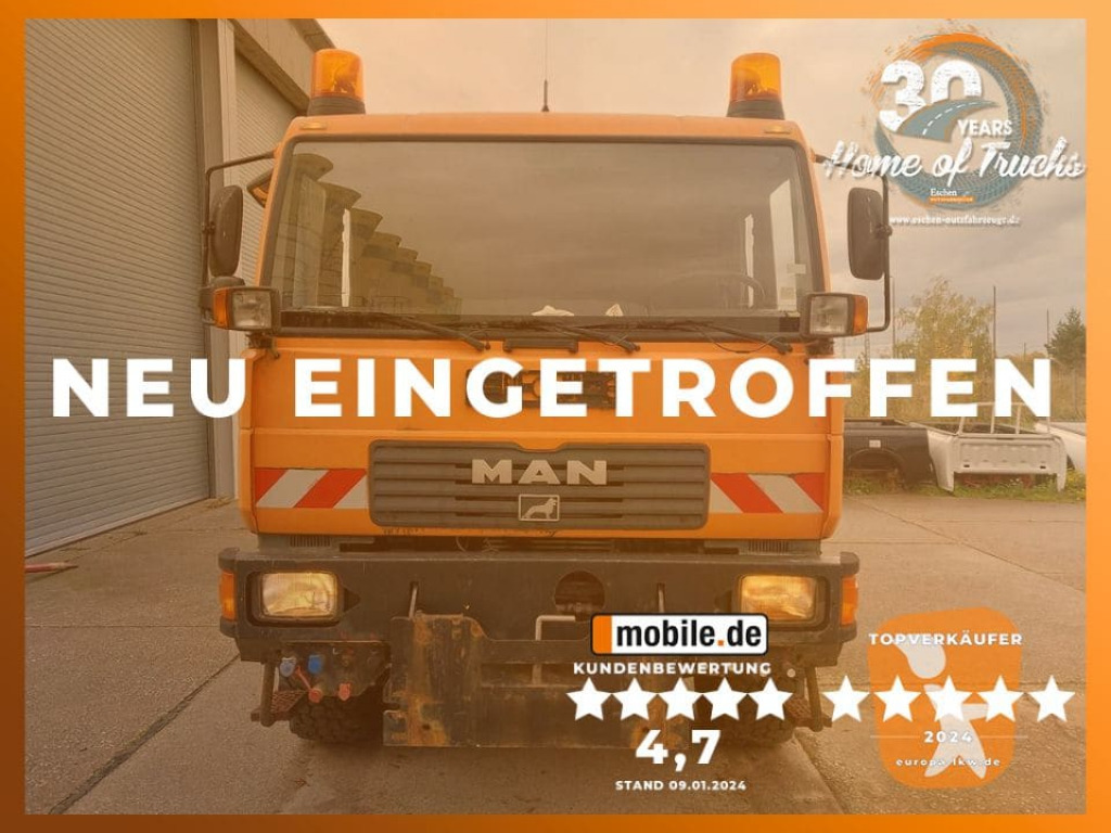 MAN LE 8.220 4x4 / Kran - Sklápěč, Auto s hydraulickou rukou: obrázek 1 MAN LE 8.220 4x4 / Kran - Sklápěč, Auto s hydraulickou rukou: obrázek 1