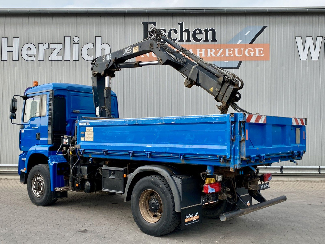 MAN TGA 18.360 4x4H BL Hiab Kran*Dautel Kipper*Klima - Sklápěč, Auto s hydraulickou rukou: obrázek 4 MAN TGA 18.360 4x4H BL Hiab Kran*Dautel Kipper*Klima - Sklápěč, Auto s hydraulickou rukou: obrázek 4