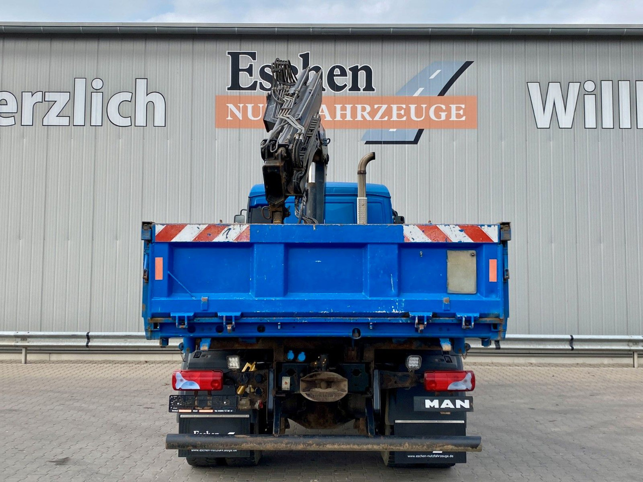 MAN TGA 18.360 4x4H BL Hiab Kran*Dautel Kipper*Klima - Sklápěč, Auto s hydraulickou rukou: obrázek 5 MAN TGA 18.360 4x4H BL Hiab Kran*Dautel Kipper*Klima - Sklápěč, Auto s hydraulickou rukou: obrázek 5