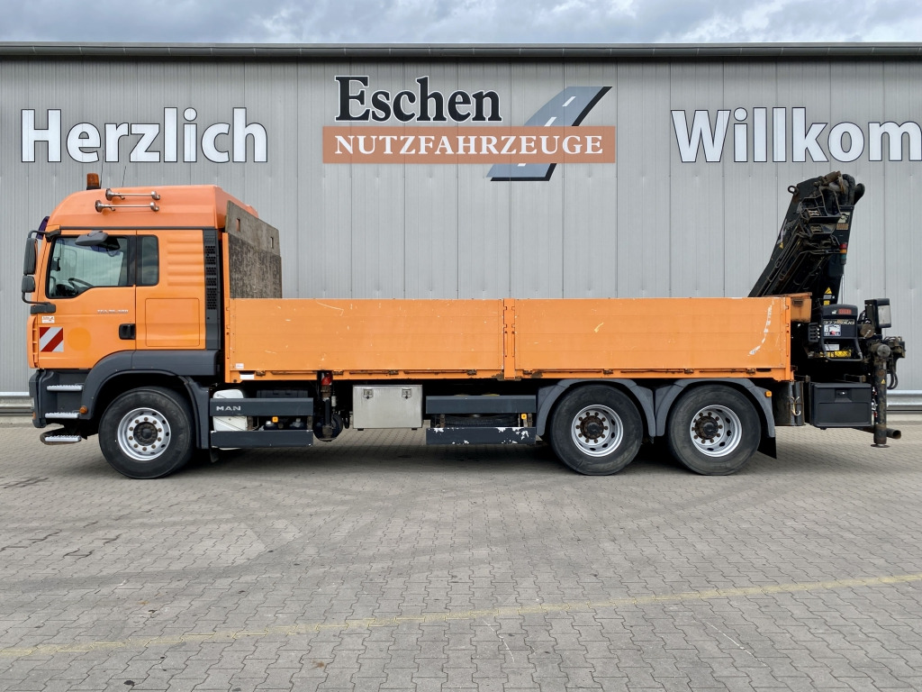 MAN TGA 26.480 6x4 BL / HIAB 377 EP-4 Faltkran - Nákladní automobil valníkový/ Plošinový, Auto s hydraulickou rukou: obrázek 2 MAN TGA 26.480 6x4 BL / HIAB 377 EP-4 Faltkran - Nákladní automobil valníkový/ Plošinový, Auto s hydraulickou rukou: obrázek 2