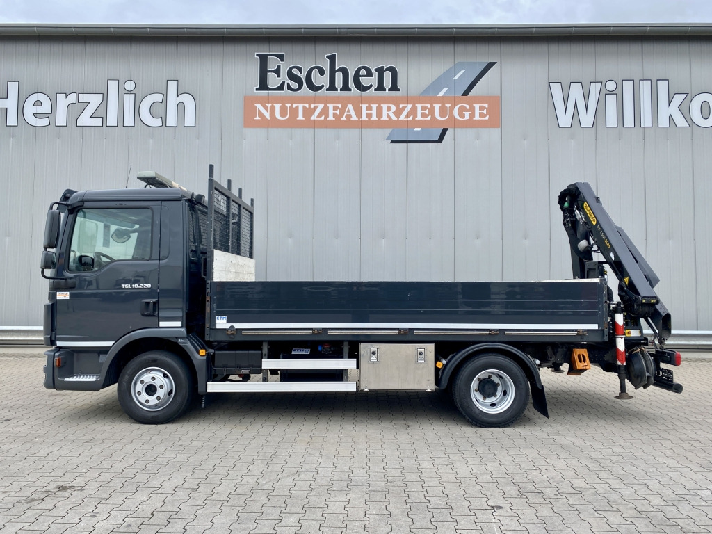 MAN TGL 10.220 4x2 BB / Palfinger PK 7.501 Kran - Nákladní automobil valníkový/ Plošinový, Auto s hydraulickou rukou: obrázek 2 MAN TGL 10.220 4x2 BB / Palfinger PK 7.501 Kran - Nákladní automobil valníkový/ Plošinový, Auto s hydraulickou rukou: obrázek 2