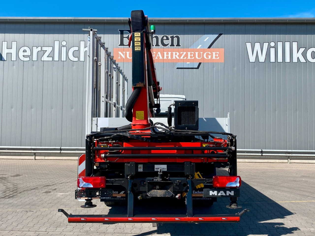 MAN TGM 18.290| Glas/HEGLA*PK12002*Funk*3x Sitze*AHK - Nákladní automobil valníkový/ Plošinový, Auto s hydraulickou rukou: obrázek 5 MAN TGM 18.290| Glas/HEGLA*PK12002*Funk*3x Sitze*AHK - Nákladní automobil valníkový/ Plošinový, Auto s hydraulickou rukou: obrázek 5