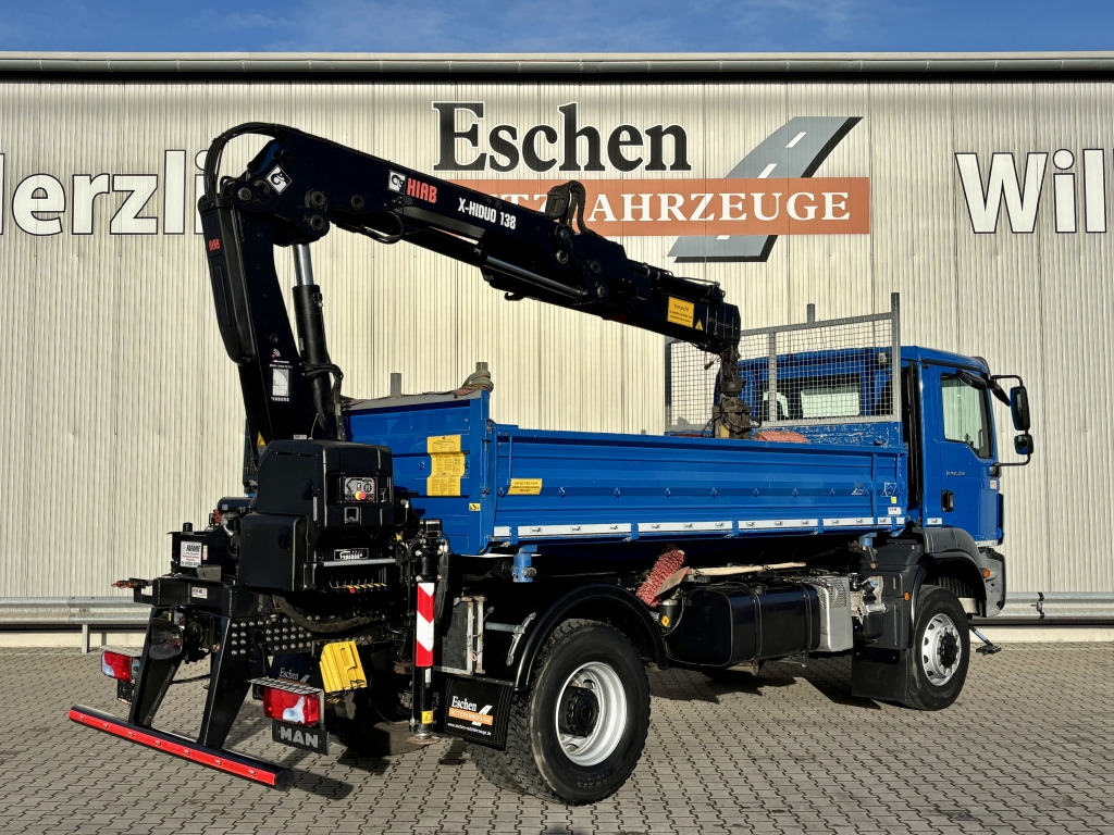 MAN TGM 18.320 4x4 BB / HIAB X-HIDUO-Kran - Sklápěč, Auto s hydraulickou rukou: obrázek 5 MAN TGM 18.320 4x4 BB / HIAB X-HIDUO-Kran - Sklápěč, Auto s hydraulickou rukou: obrázek 5