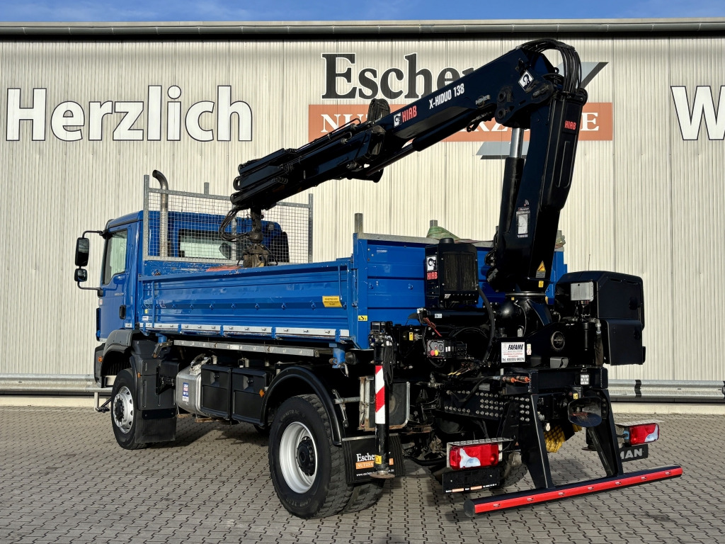 MAN TGM 18.320 4x4 BB / HIAB X-HIDUO-Kran - Sklápěč, Auto s hydraulickou rukou: obrázek 3 MAN TGM 18.320 4x4 BB / HIAB X-HIDUO-Kran - Sklápěč, Auto s hydraulickou rukou: obrázek 3