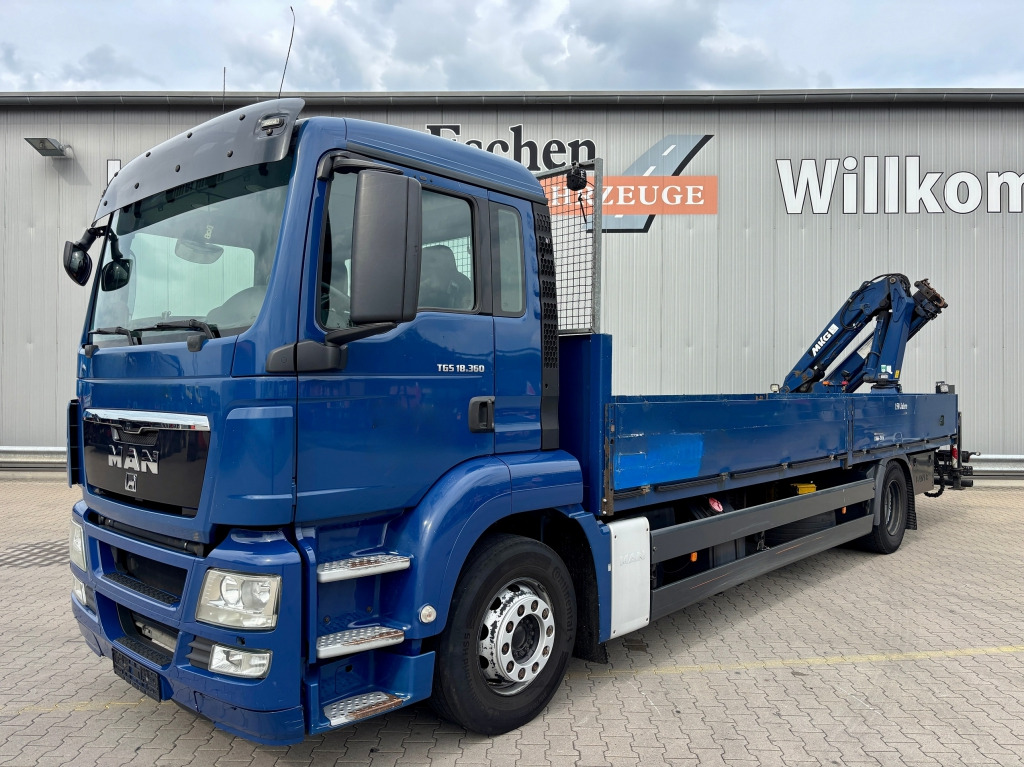 MAN TGS 18.360 4x2 LL / MKG HLK 121 Heckkran - Nákladní automobil valníkový/ Plošinový: obrázek 3 MAN TGS 18.360 4x2 LL / MKG HLK 121 Heckkran - Nákladní automobil valníkový/ Plošinový: obrázek 3