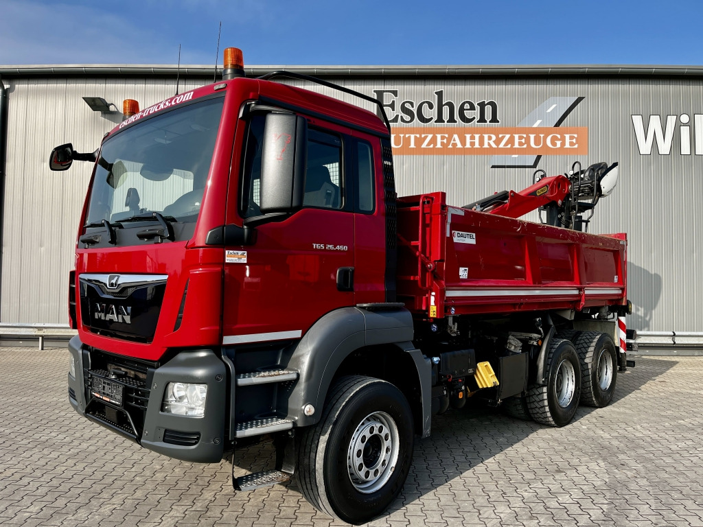 MAN TGS 26.460 6x4 BB / Palfinger M12L83 Kran - Sklápěč, Auto s hydraulickou rukou: obrázek 2 MAN TGS 26.460 6x4 BB / Palfinger M12L83 Kran - Sklápěč, Auto s hydraulickou rukou: obrázek 2