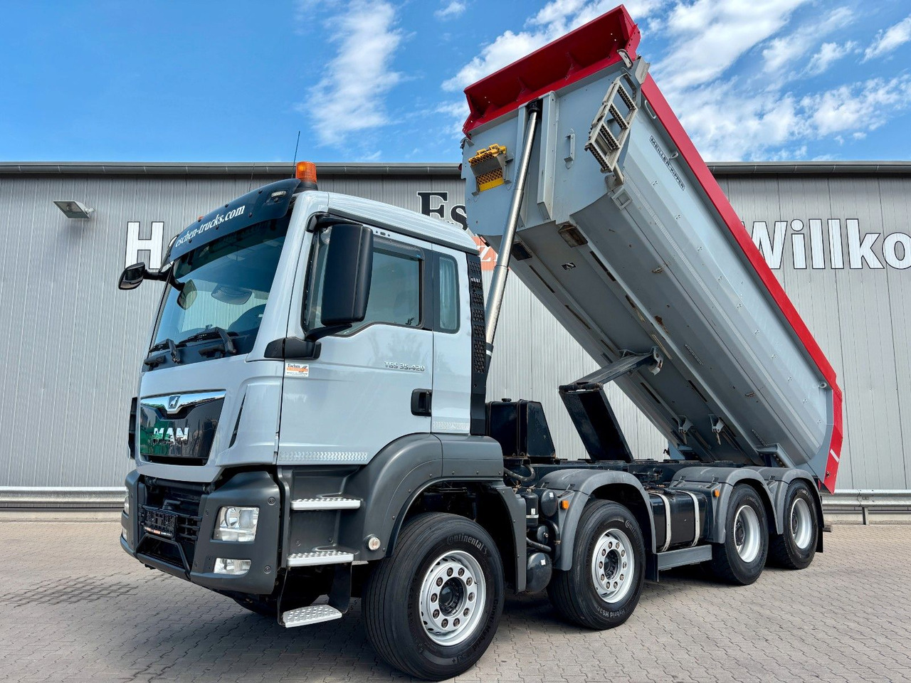 MAN TGS 35.420 8x4 BL | MEILLER*Rollplane*Navi*Klima - Sklápěč: obrázek 1 MAN TGS 35.420 8x4 BL | MEILLER*Rollplane*Navi*Klima - Sklápěč: obrázek 1