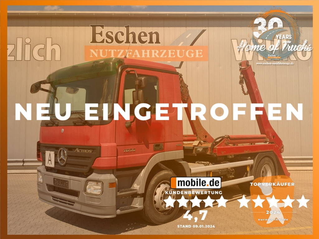 Mercedes-Benz 1836 L 4x2 - Ramenový nosič kontajnerov: obrázek 1 Mercedes-Benz 1836 L 4x2 - Ramenový nosič kontajnerov: obrázek 1