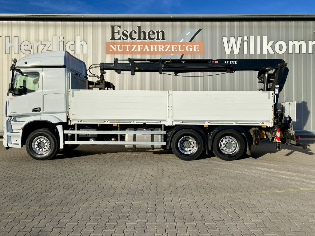 Mercedes-Benz 2545 L 6x2 Arocs / HIAB 177 K Pro Kran - Nákladní automobil valníkový/ Plošinový, Auto s hydraulickou rukou: obrázek 2 Mercedes-Benz 2545 L 6x2 Arocs / HIAB 177 K Pro Kran - Nákladní automobil valníkový/ Plošinový, Auto s hydraulickou rukou: obrázek 2