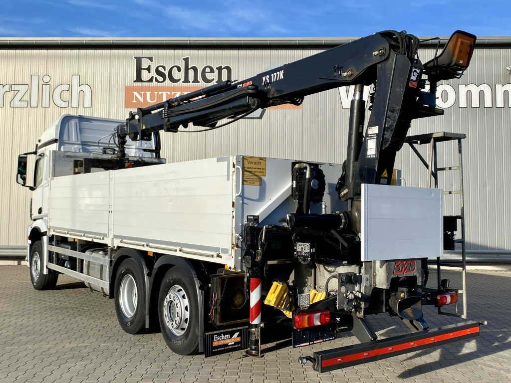 Mercedes-Benz 2545 L 6x2 Arocs / HIAB 177 K Pro Kran - Nákladní automobil valníkový/ Plošinový, Auto s hydraulickou rukou: obrázek 3 Mercedes-Benz 2545 L 6x2 Arocs / HIAB 177 K Pro Kran - Nákladní automobil valníkový/ Plošinový, Auto s hydraulickou rukou: obrázek 3