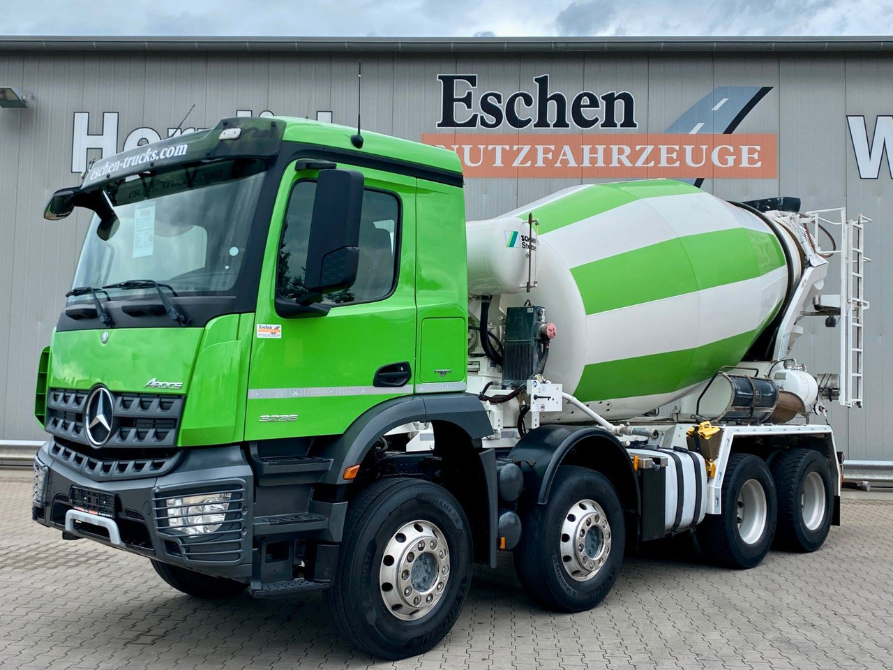 Mercedes-Benz 3236 Arocs | 9m³ Stetter*Klima*Navi*Blatt*1.Hand - Autodomíchávač: obrázek 1 Mercedes-Benz 3236 Arocs | 9m³ Stetter*Klima*Navi*Blatt*1.Hand - Autodomíchávač: obrázek 1