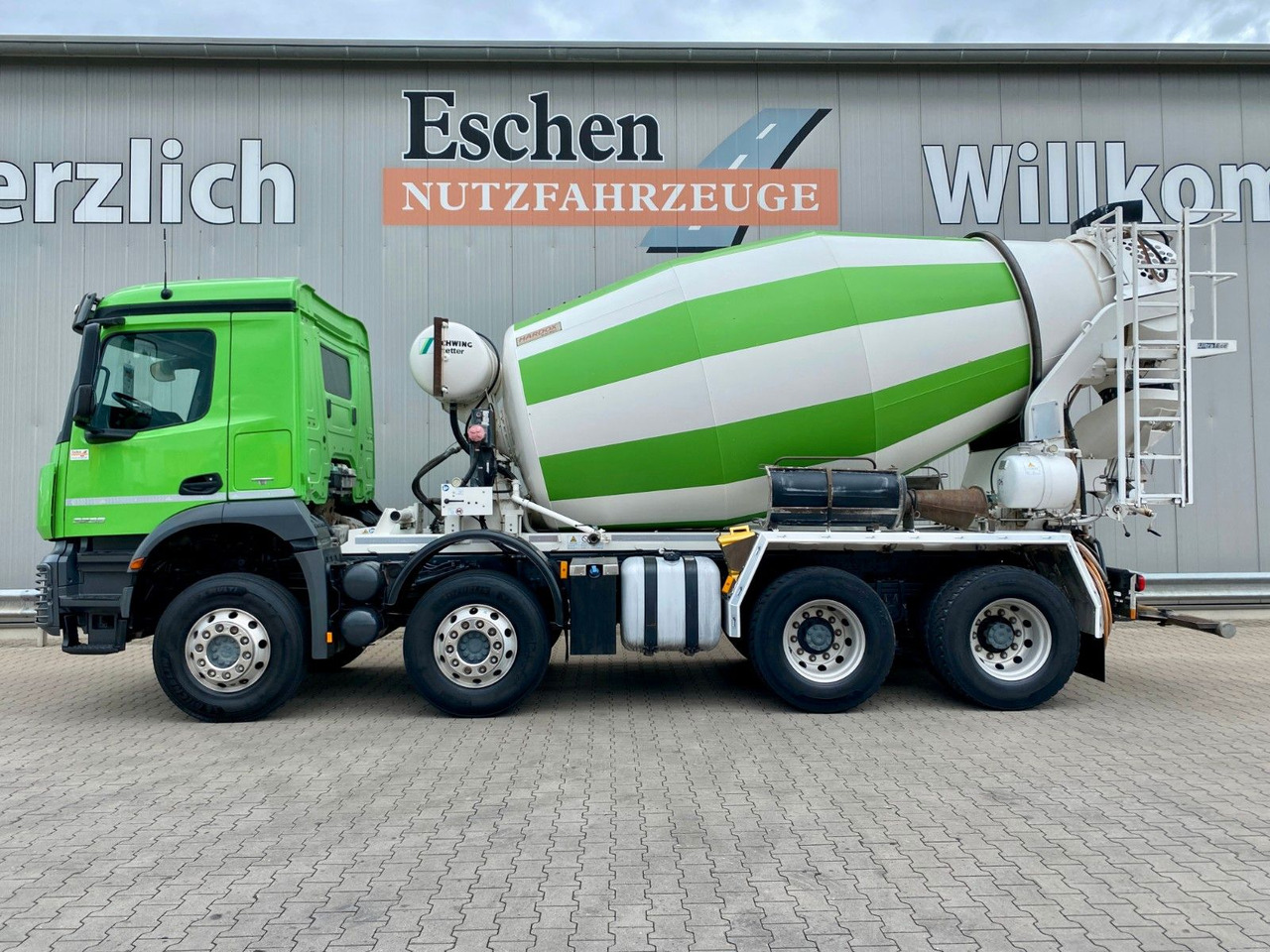 Mercedes-Benz 3236 Arocs | 9m³ Stetter*Klima*Navi*Blatt*1.Hand - Autodomíchávač: obrázek 2 Mercedes-Benz 3236 Arocs | 9m³ Stetter*Klima*Navi*Blatt*1.Hand - Autodomíchávač: obrázek 2