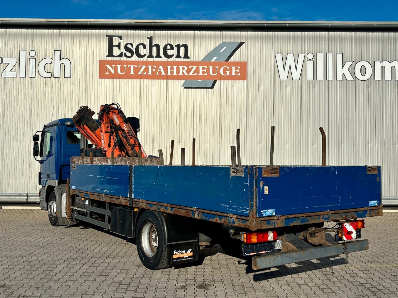 Mercedes-Benz Actros 1832 I Terex 85.2A3*9,10m*Telligent*Klima - Nákladní automobil valníkový/ Plošinový, Auto s hydraulickou rukou: obrázek 4 Mercedes-Benz Actros 1832 I Terex 85.2A3*9,10m*Telligent*Klima - Nákladní automobil valníkový/ Plošinový, Auto s hydraulickou rukou: obrázek 4