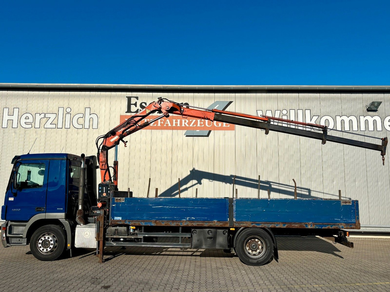 Mercedes-Benz Actros 1832 I Terex 85.2A3*9,10m*Telligent*Klima - Nákladní automobil valníkový/ Plošinový, Auto s hydraulickou rukou: obrázek 2 Mercedes-Benz Actros 1832 I Terex 85.2A3*9,10m*Telligent*Klima - Nákladní automobil valníkový/ Plošinový, Auto s hydraulickou rukou: obrázek 2
