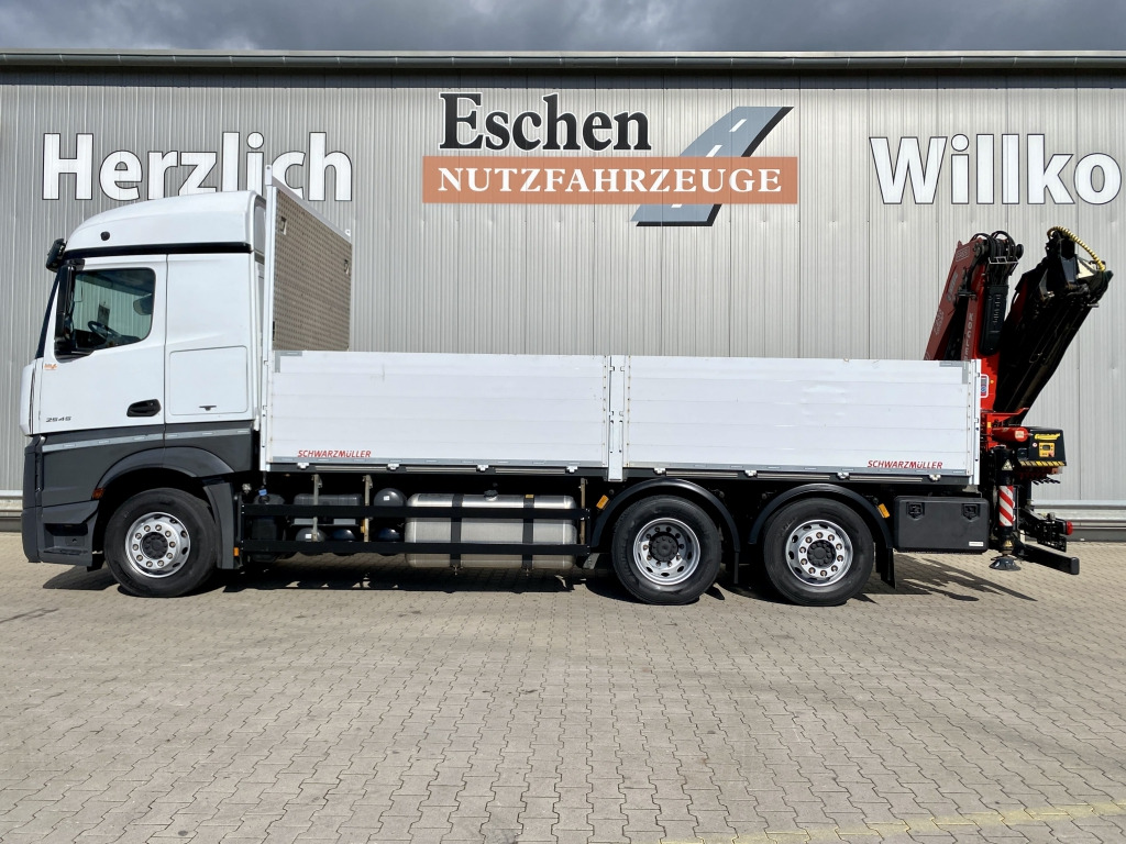 Mercedes-Benz Actros 2545 6x2 / Fassi F235A Kran - Nákladní automobil valníkový/ Plošinový, Auto s hydraulickou rukou: obrázek 2 Mercedes-Benz Actros 2545 6x2 / Fassi F235A Kran - Nákladní automobil valníkový/ Plošinový, Auto s hydraulickou rukou: obrázek 2