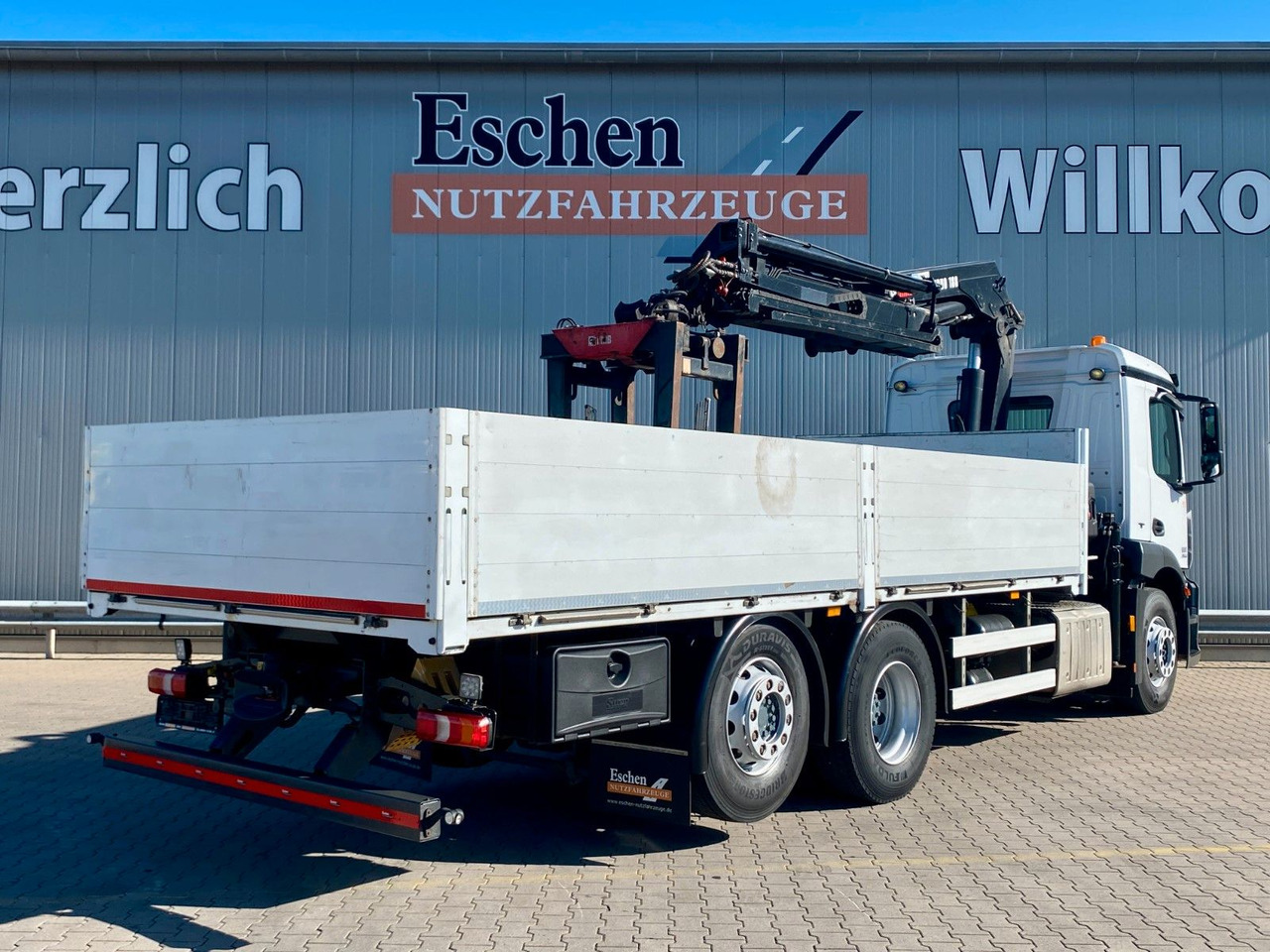Nákladní automobil valníkový/ Plošinový, Auto s hydraulickou rukou Mercedes-Benz Antos 2533 6x2 | X-HIDUO 188/ES-3*AHK*5+6.Kreis: obrázek 6