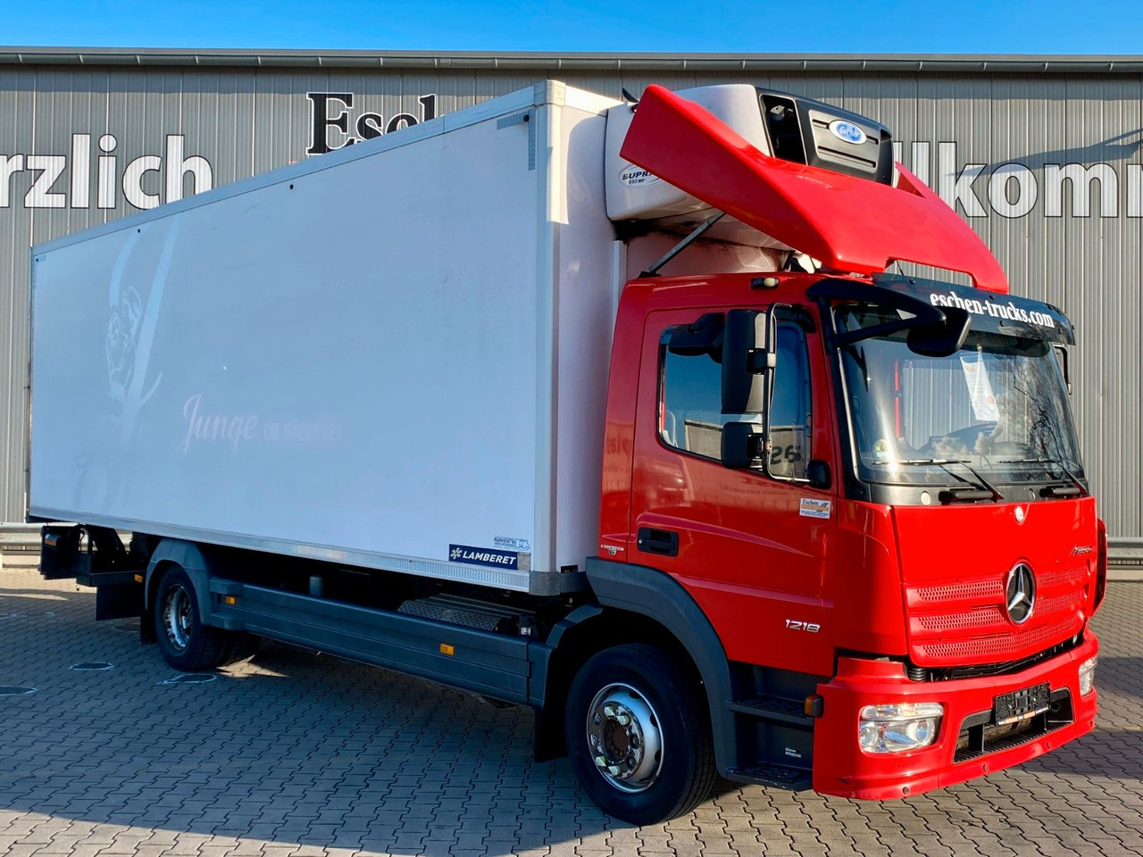 Chladírenský nákladní automobil Mercedes-Benz Atego 1218 L Diesel/Netz*LBW*Carrier Supra 850Mt Mercedes-Benz Atego 1218 L Diesel/Netz*LBW*Carrier Supra 850Mt: obrázek 7