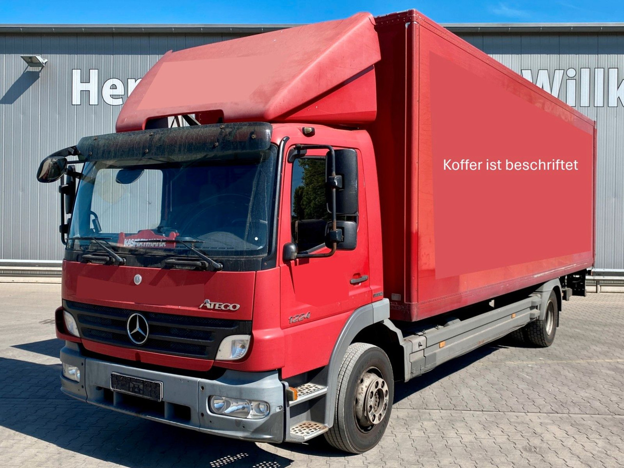 Mercedes-Benz Atego 1224 | BÄR LBW 1,50to*3x Sitze*Klima*AHK - Skříňový nákladní auto: obrázek 1 Mercedes-Benz Atego 1224 | BÄR LBW 1,50to*3x Sitze*Klima*AHK - Skříňový nákladní auto: obrázek 1