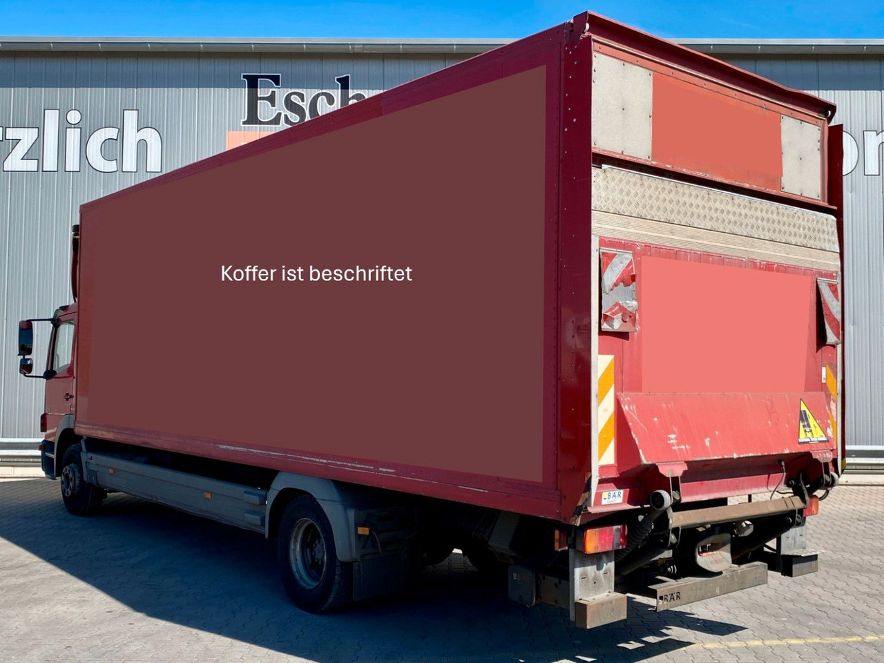 Mercedes-Benz Atego 1224 | BÄR LBW 1,50to*3x Sitze*Klima*AHK - Skříňový nákladní auto: obrázek 3 Mercedes-Benz Atego 1224 | BÄR LBW 1,50to*3x Sitze*Klima*AHK - Skříňový nákladní auto: obrázek 3