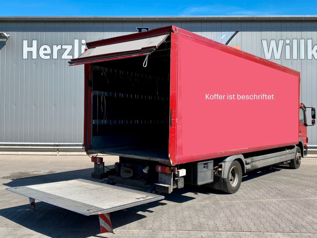 Mercedes-Benz Atego 1224 | BÄR LBW 1,50to*3x Sitze*Klima*AHK - Skříňový nákladní auto: obrázek 5 Mercedes-Benz Atego 1224 | BÄR LBW 1,50to*3x Sitze*Klima*AHK - Skříňový nákladní auto: obrázek 5