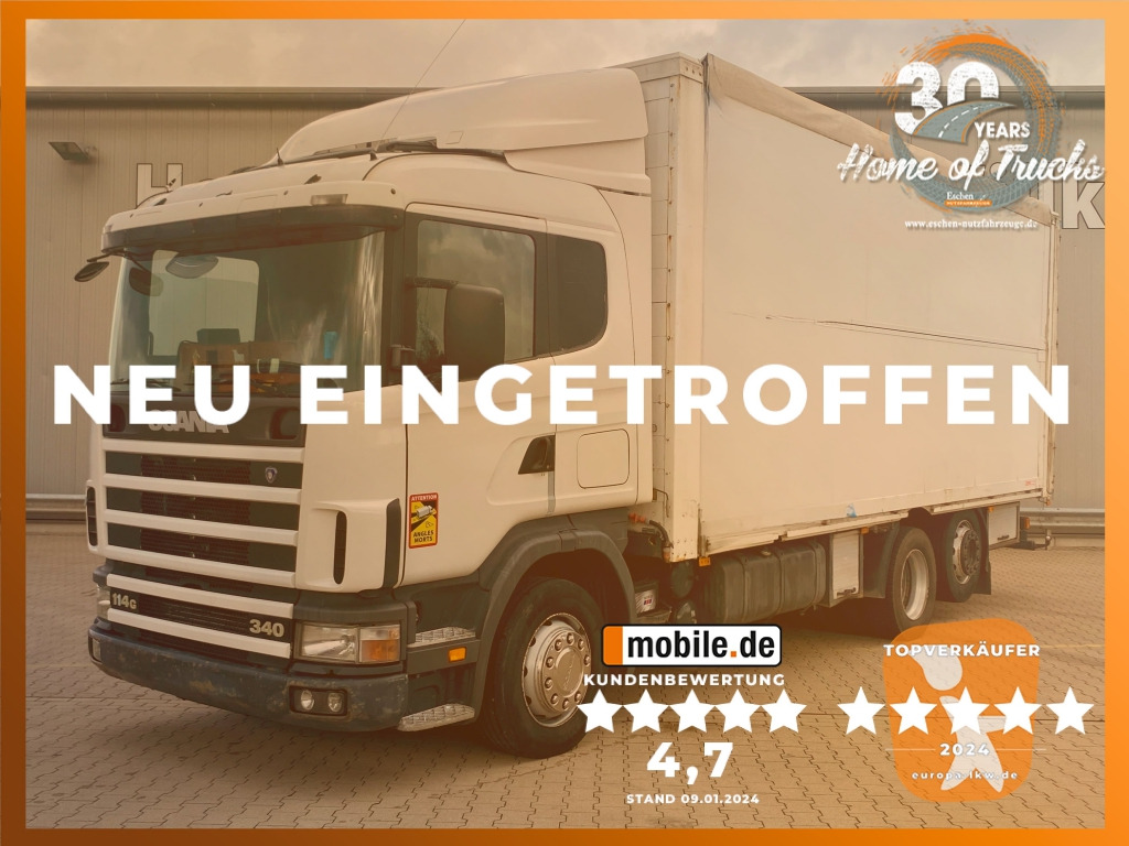 Scania 114 G 340 / 6x2 BL - Plachtový nákladní auto: obrázek 1 Scania 114 G 340 / 6x2 BL - Plachtový nákladní auto: obrázek 1