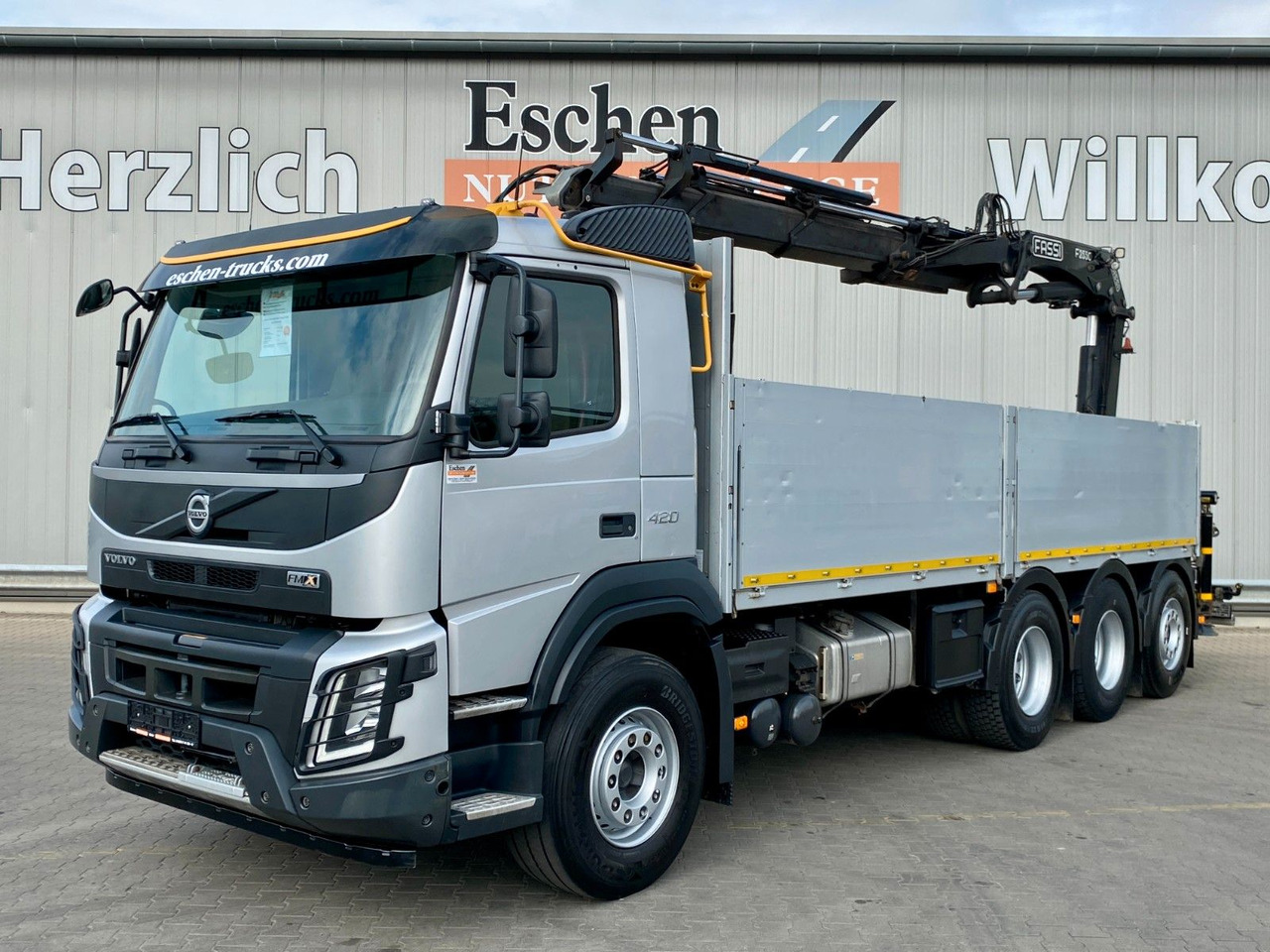 Volvo FMX 420 8x4 | Fassi F255AC2.24XE*FUNK*Fly-Jib*AC - Nákladní automobil valníkový/ Plošinový, Auto s hydraulickou rukou: obrázek 2 Volvo FMX 420 8x4 | Fassi F255AC2.24XE*FUNK*Fly-Jib*AC - Nákladní automobil valníkový/ Plošinový, Auto s hydraulickou rukou: obrázek 2