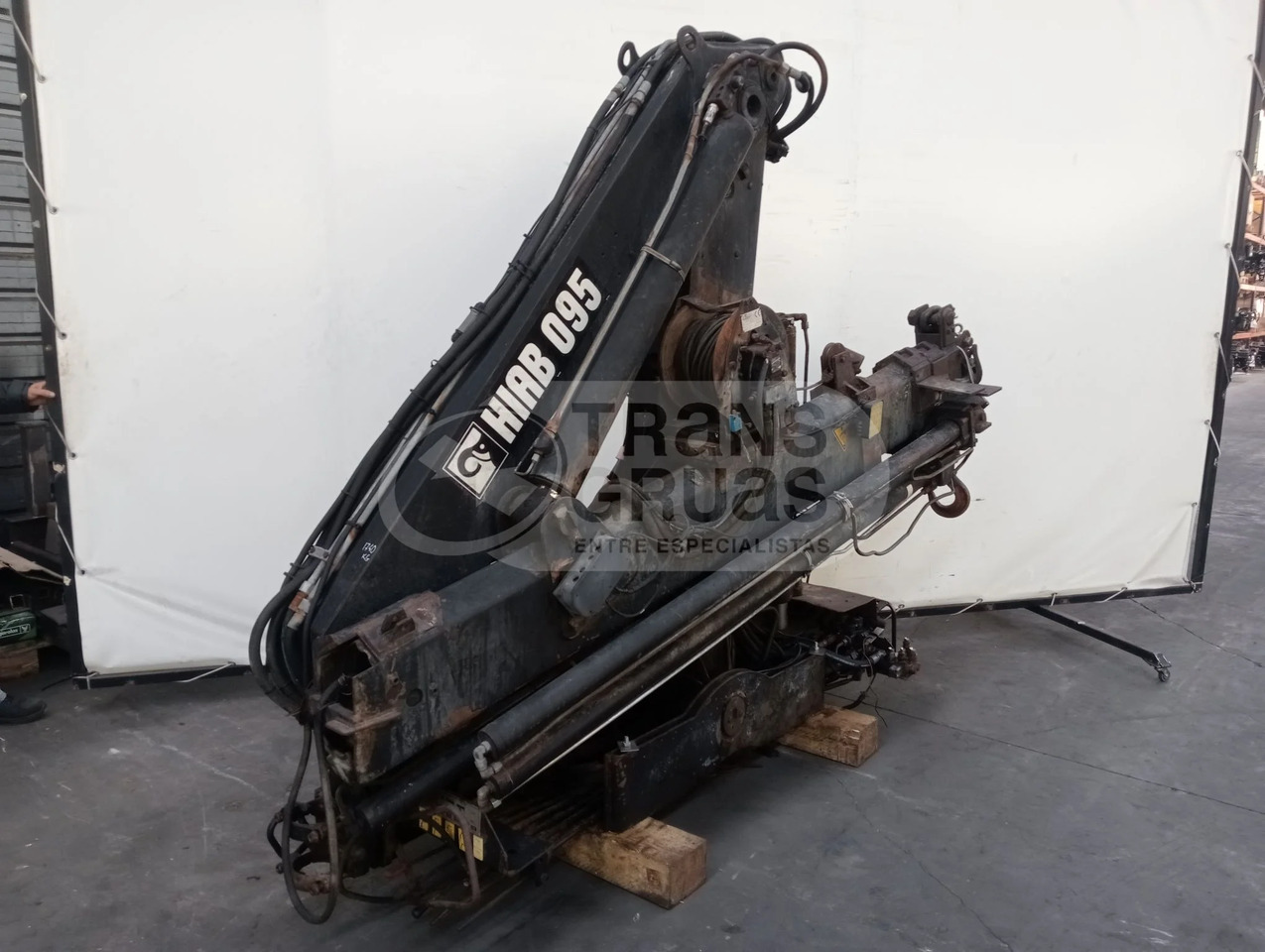 Grúa hidráulica Hiab 095-3 - Hydraulická ruka: obrázek 3 Grúa hidráulica Hiab 095-3 - Hydraulická ruka: obrázek 3