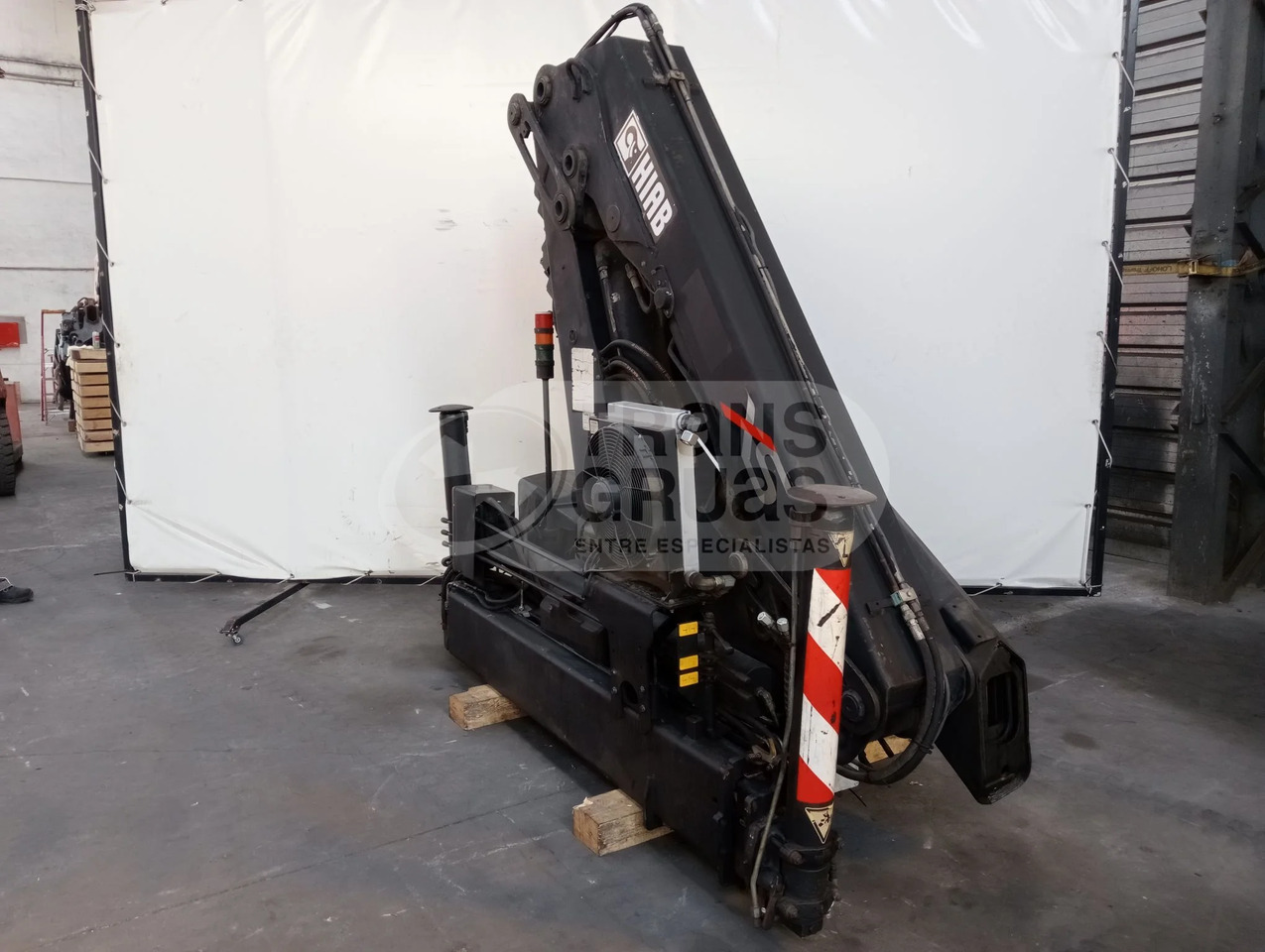 Grúa hidráulica Hiab 166 E-5 HIPRO - Hydraulická ruka: obrázek 4 Grúa hidráulica Hiab 166 E-5 HIPRO - Hydraulická ruka: obrázek 4