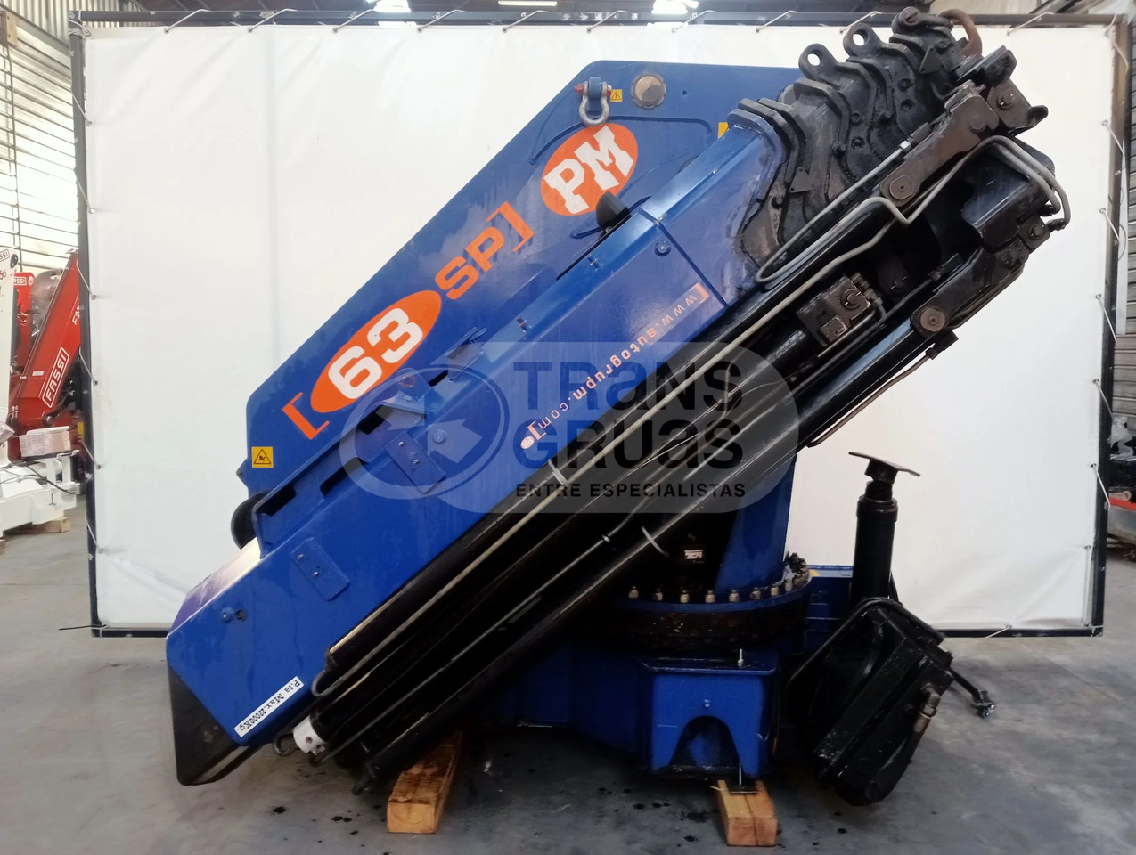 Grúa hidráulica PM 63 - Hydraulická ruka: obrázek 5 Grúa hidráulica PM 63 - Hydraulická ruka: obrázek 5