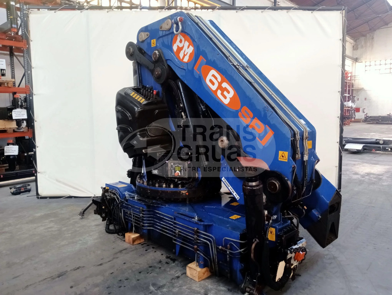 Grúa hidráulica PM 63 - Hydraulická ruka: obrázek 4 Grúa hidráulica PM 63 - Hydraulická ruka: obrázek 4